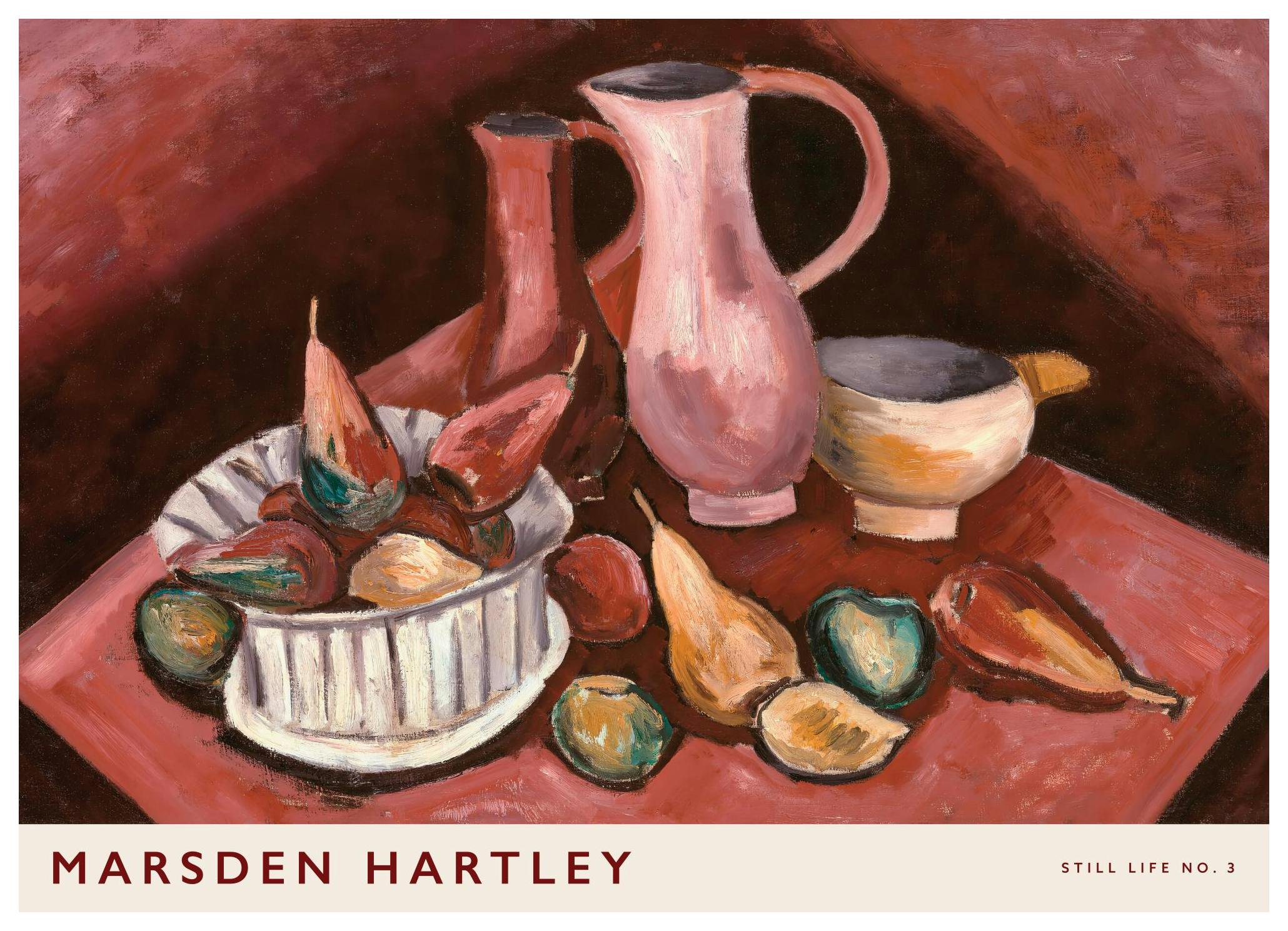 Prints - Marsden Hartley - Still Life No. 3 Print (50x70 cm) - Other famous painters