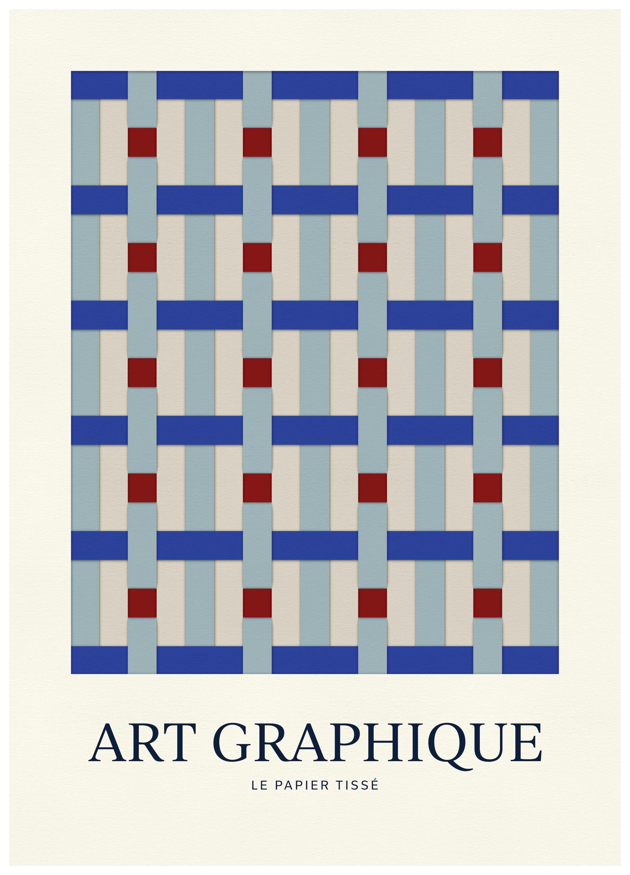 Woven Graphic Art Poster (50x70 cm) - Grafische posters