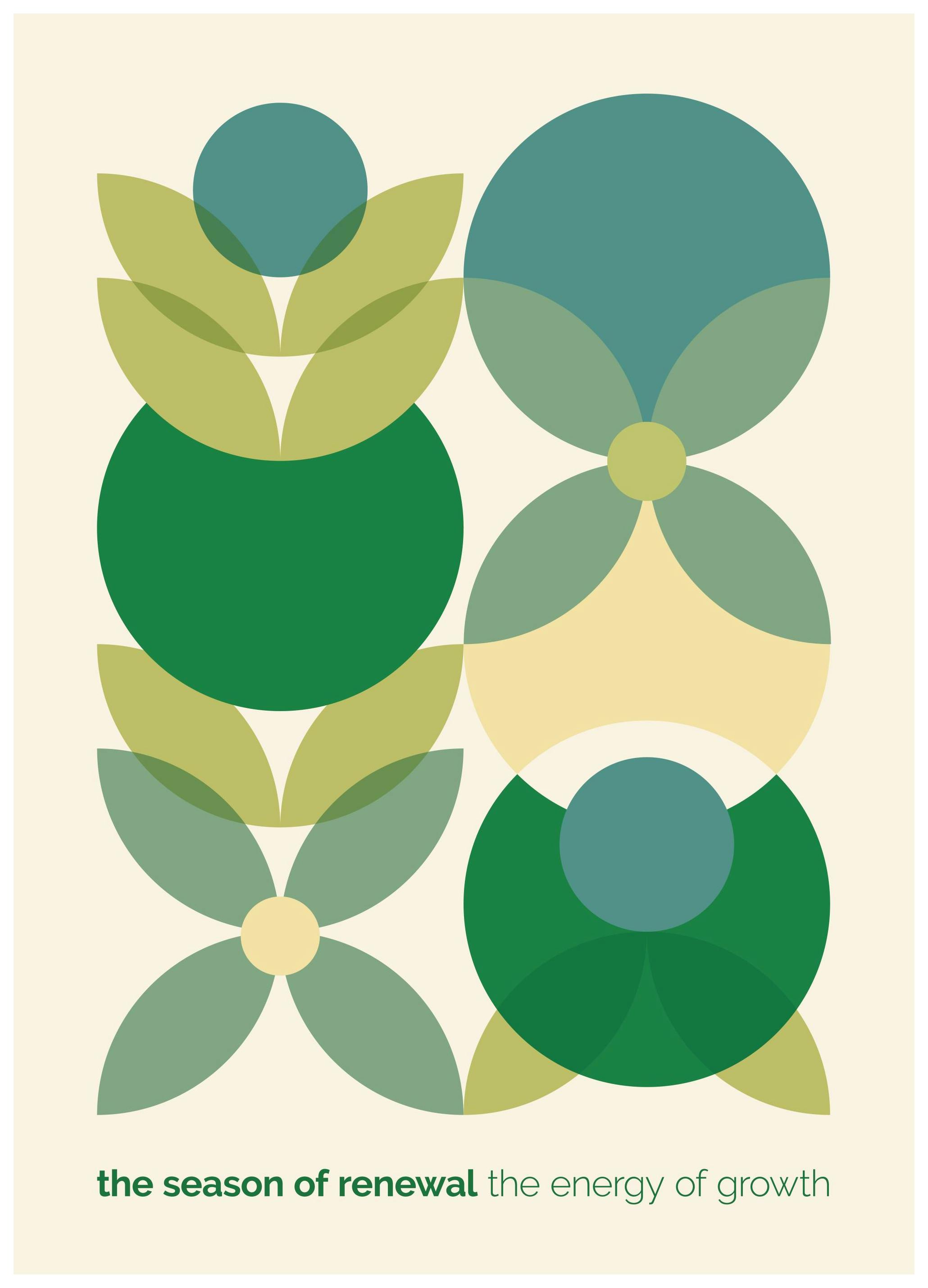The Season of Renewal Affiche (30x40 cm)  Art graphique