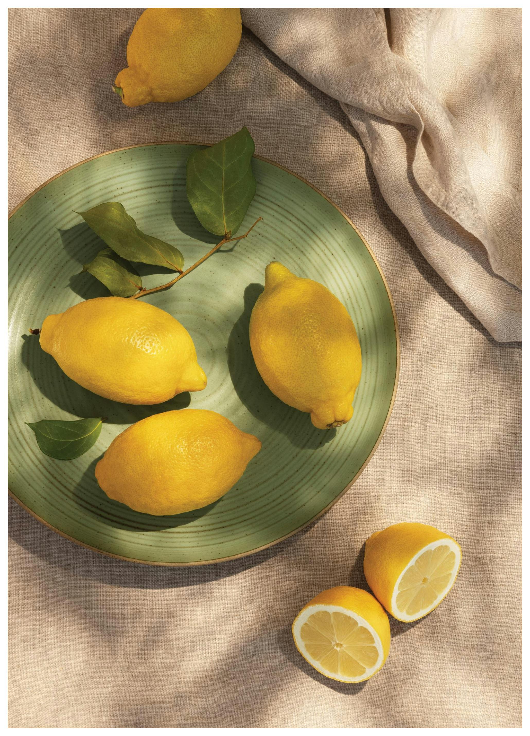 Sun-Ripened Lemons Poster (50x70 cm) - Eten