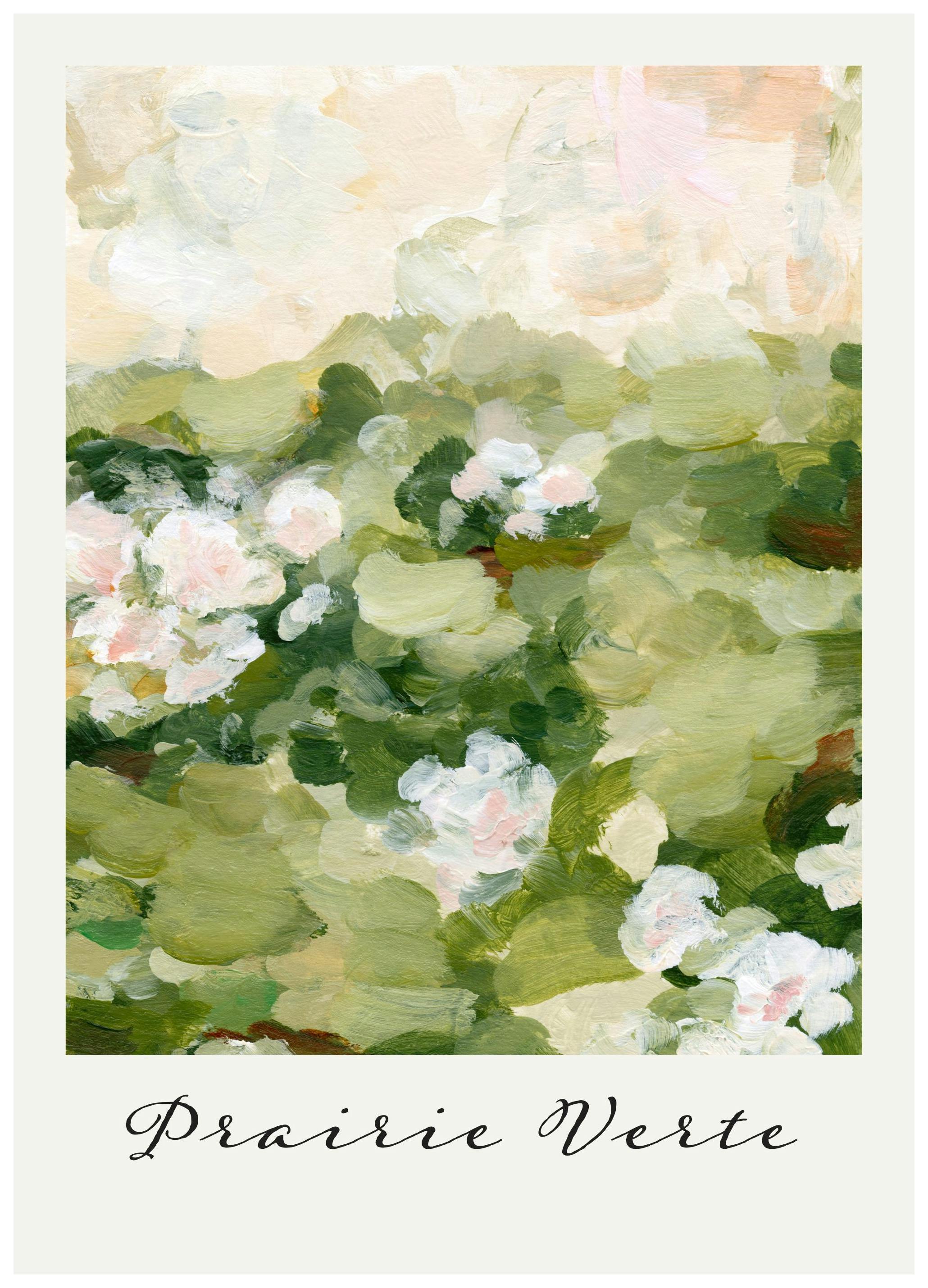Prints - Prairie Verte Print (50x70 cm) - Paintings
