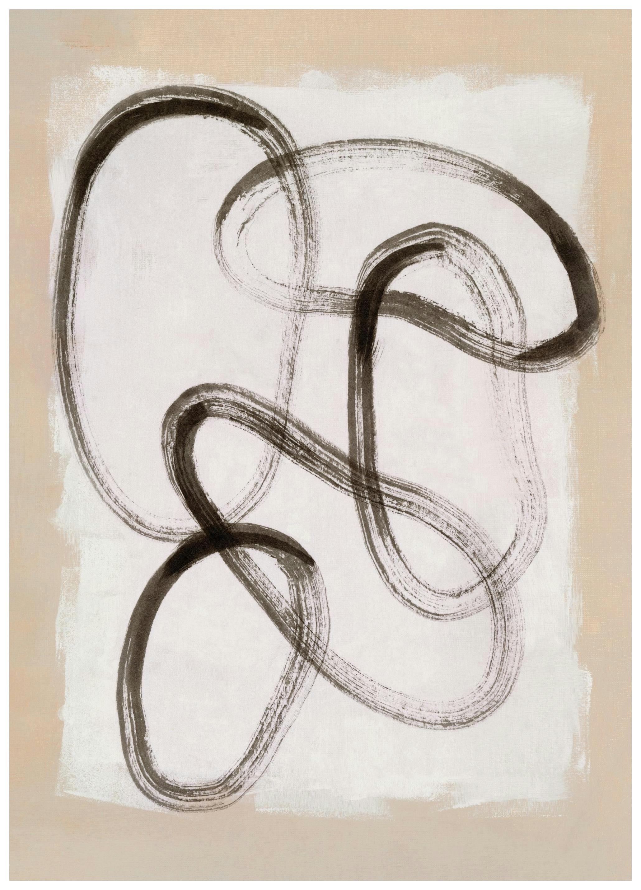 Infinate Brush Strokes Affiche (100x150 cm)  Affiches d'art abstrait