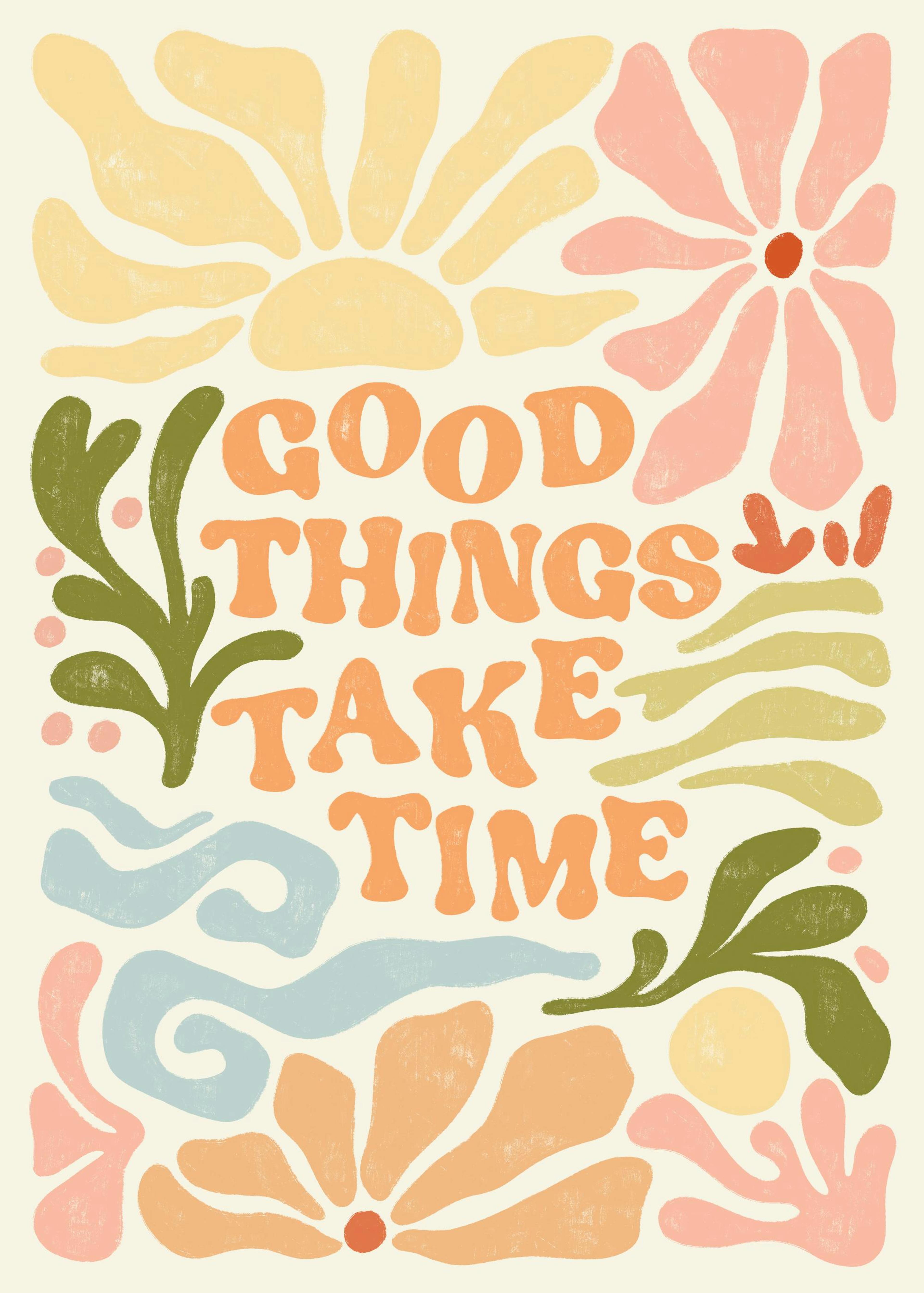 Good Things in Pastel Plakat 0