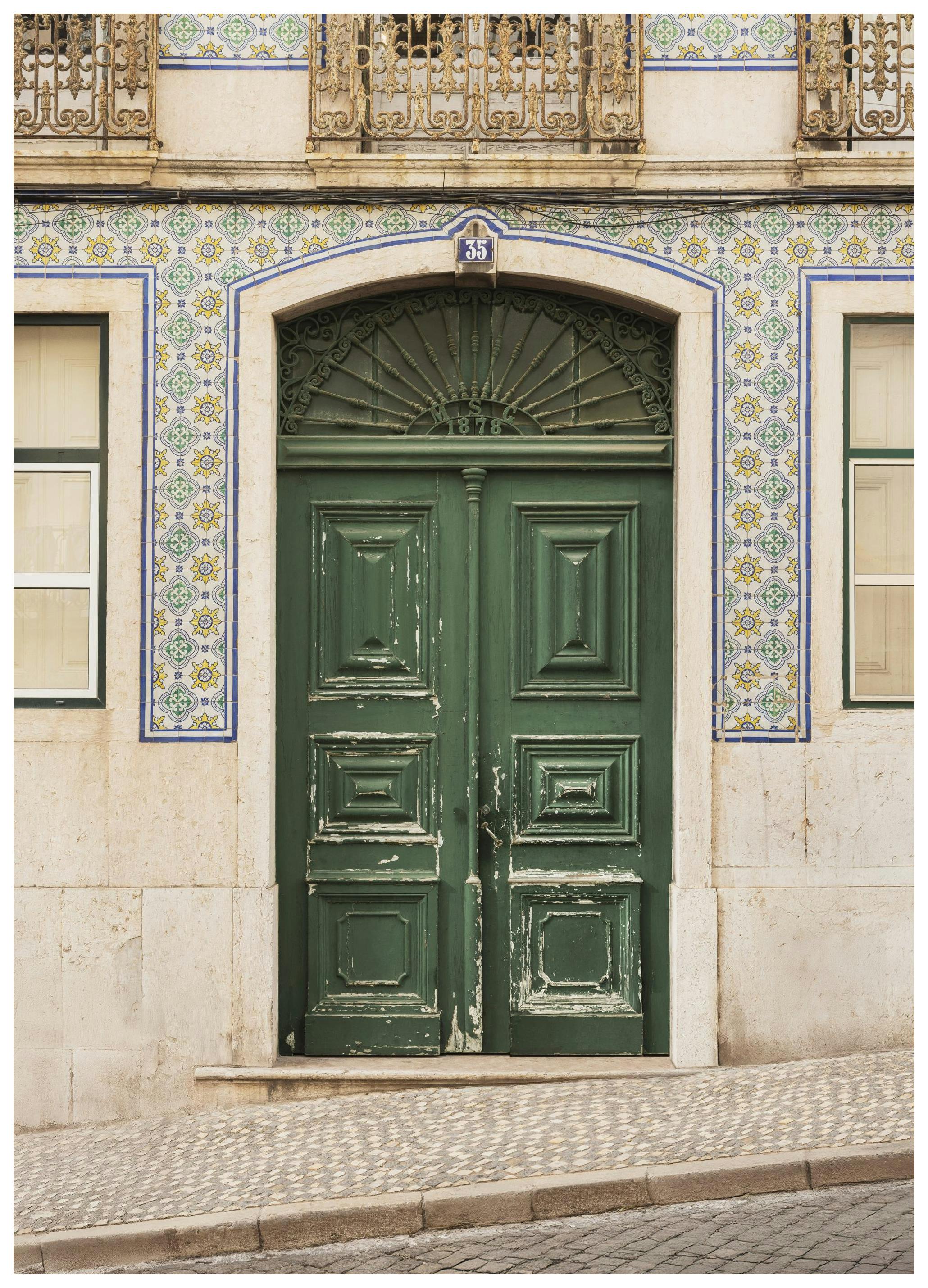 Knock Knock Poster (30x40 cm) - Architectuur