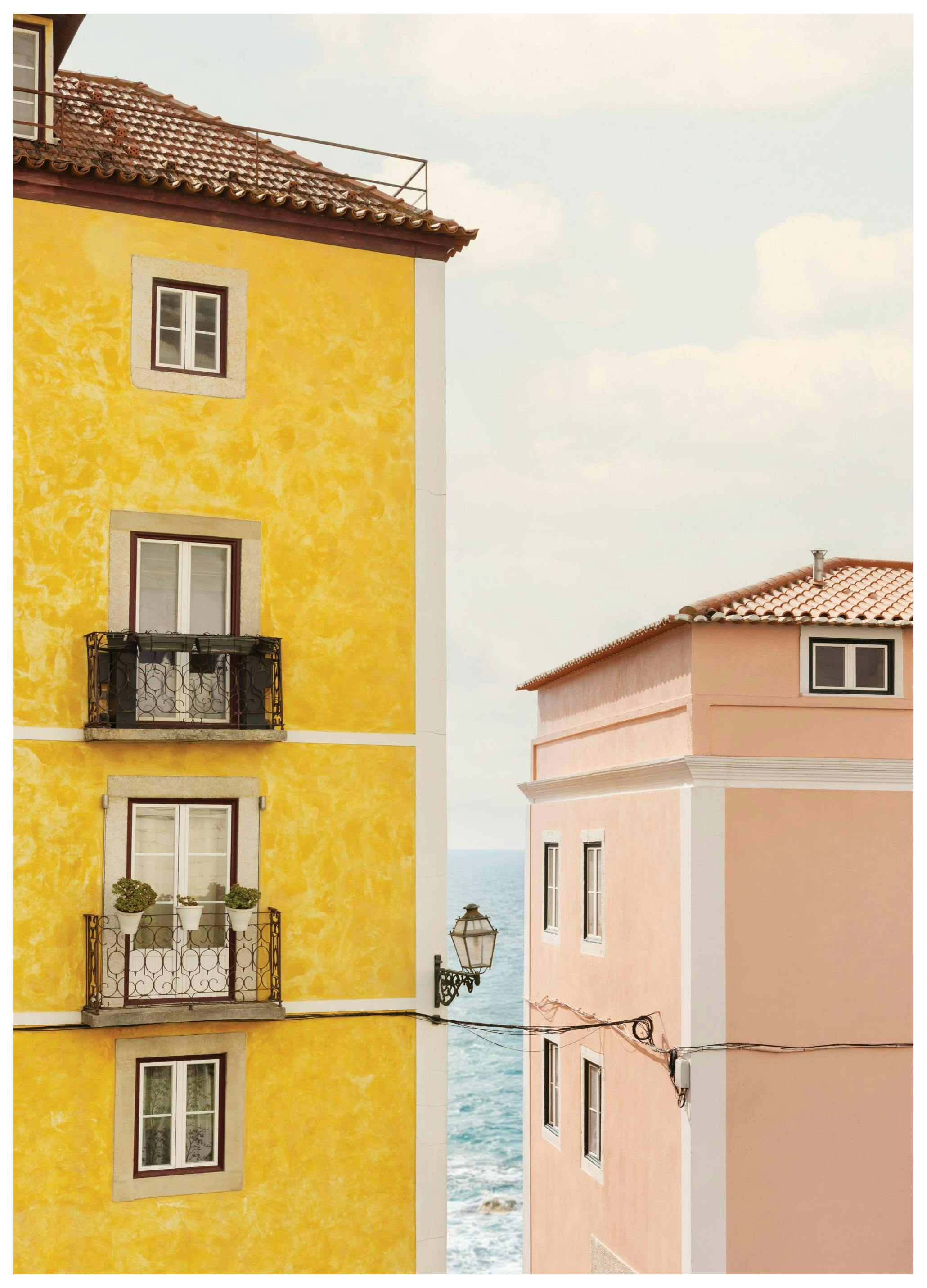 Pastel View Plakat (50x70 cm)- Architektura