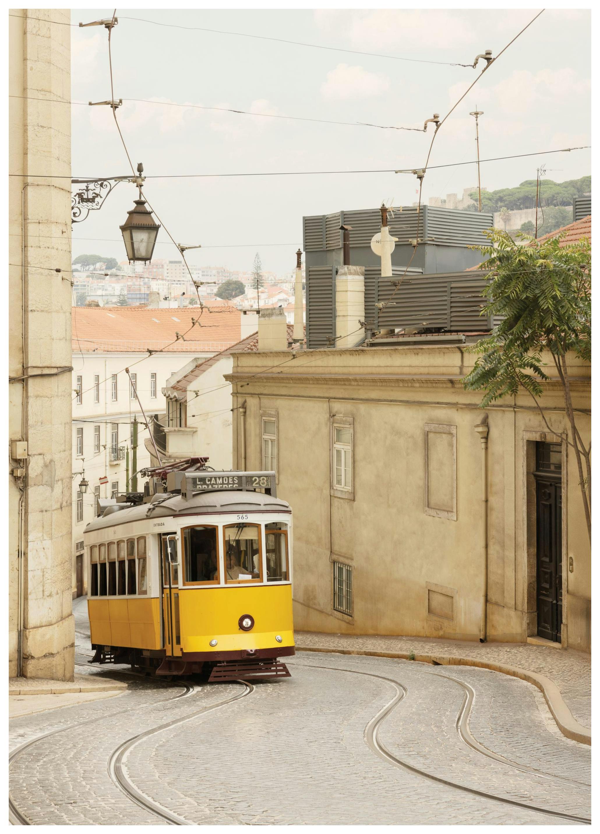 Tram 28 Plakat (50x70 cm) - Plakater > Kunstplakater > Fotokunst