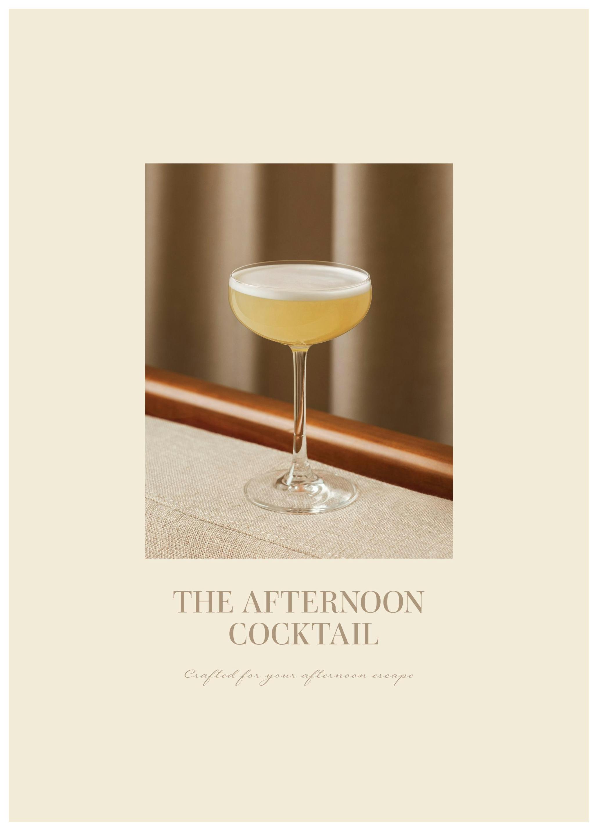 The Afternoon Cocktail Poster (50x70 cm)