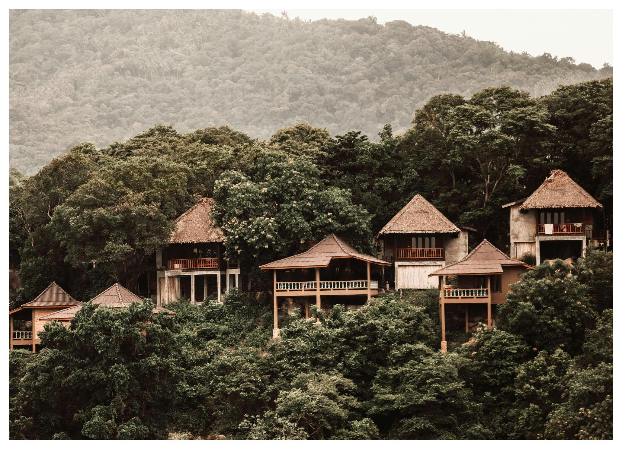 Treetop Retreat Print (30x40 cm)