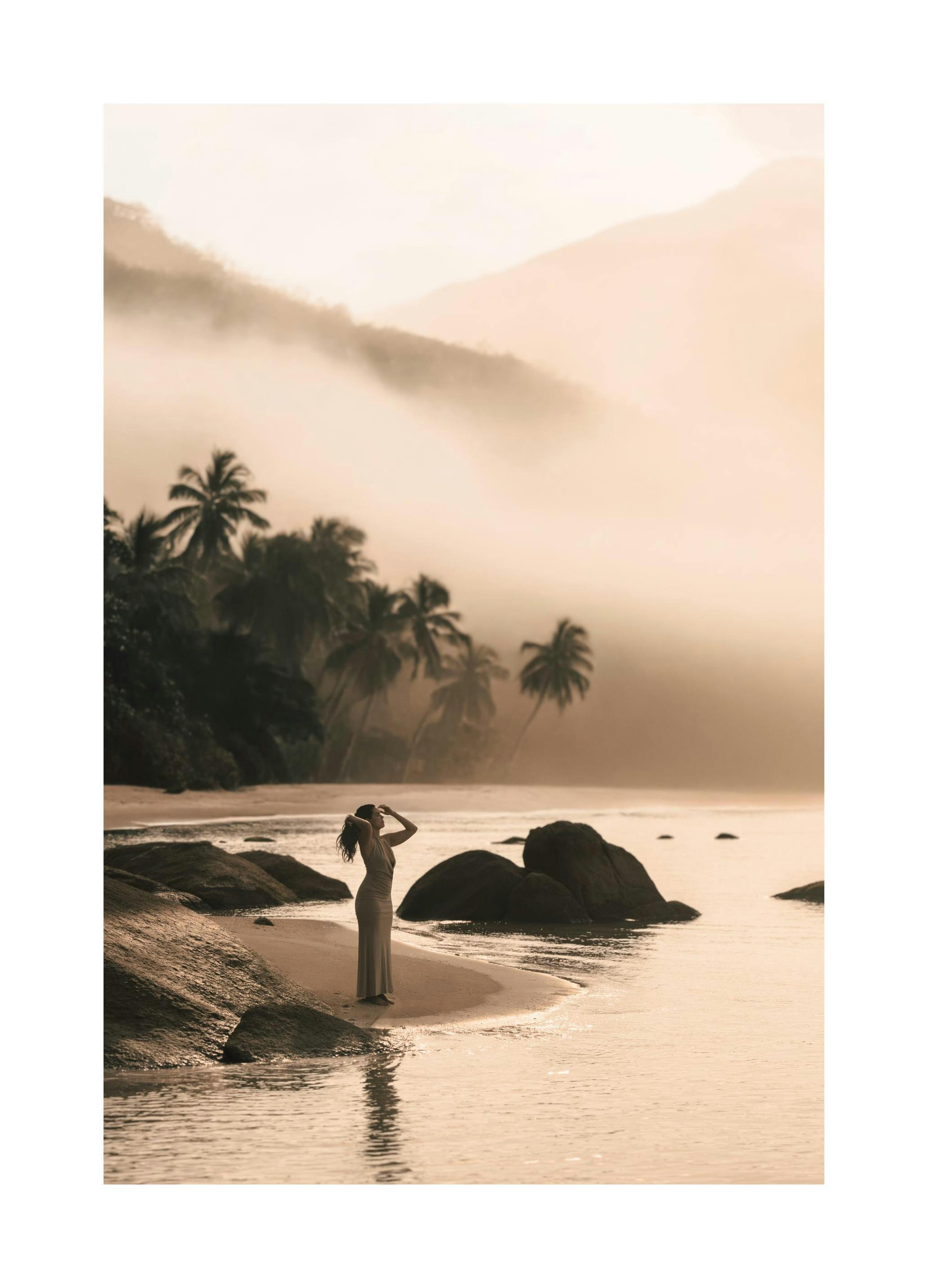 Beneath the Rising Suns Print (50x70 cm)