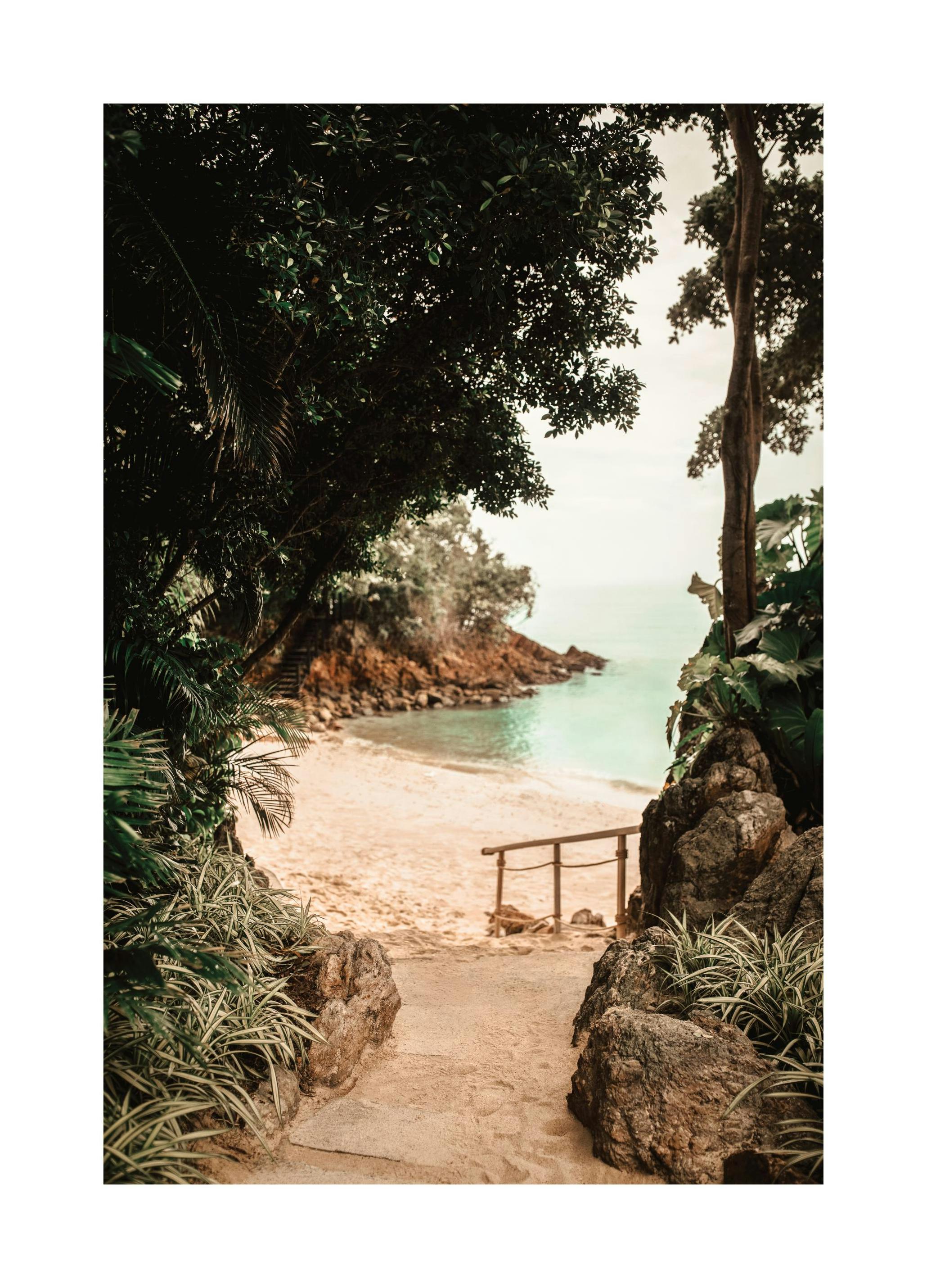 Seaside Passage Print (50x70 cm)