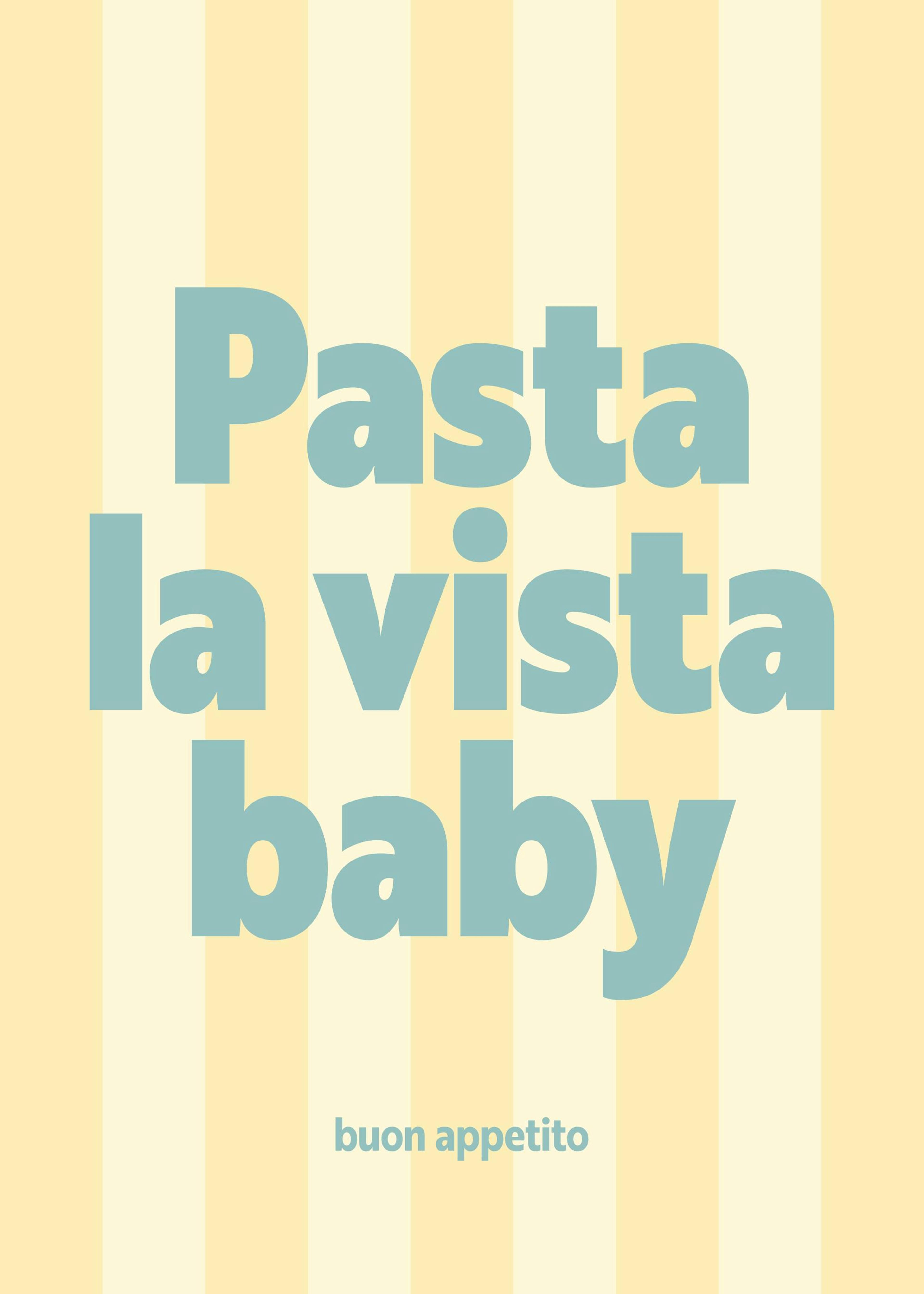 Pasta la Vista Affiche 0