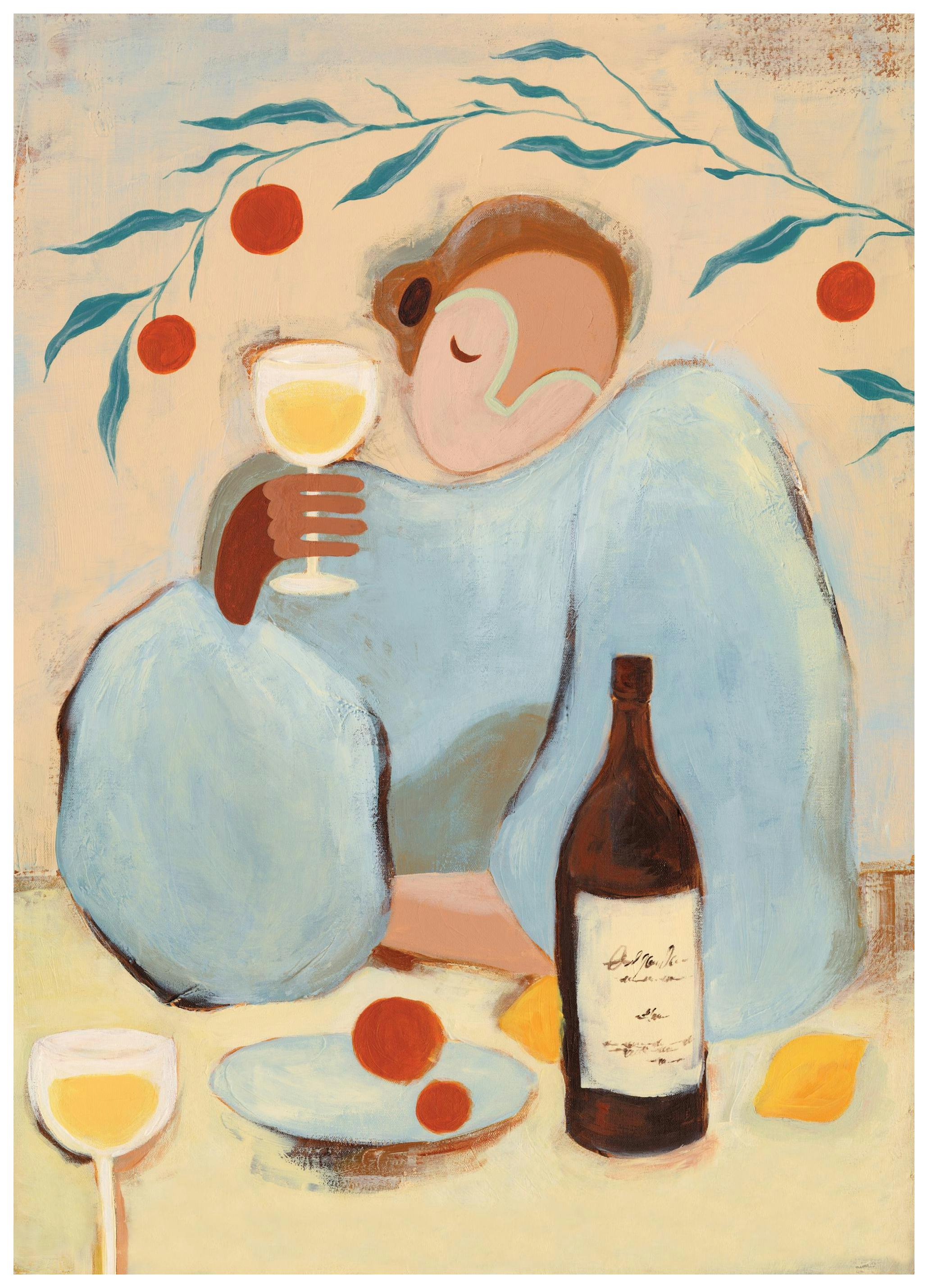 Sips and Citrus Poster (50x70 cm)- Ilustrações