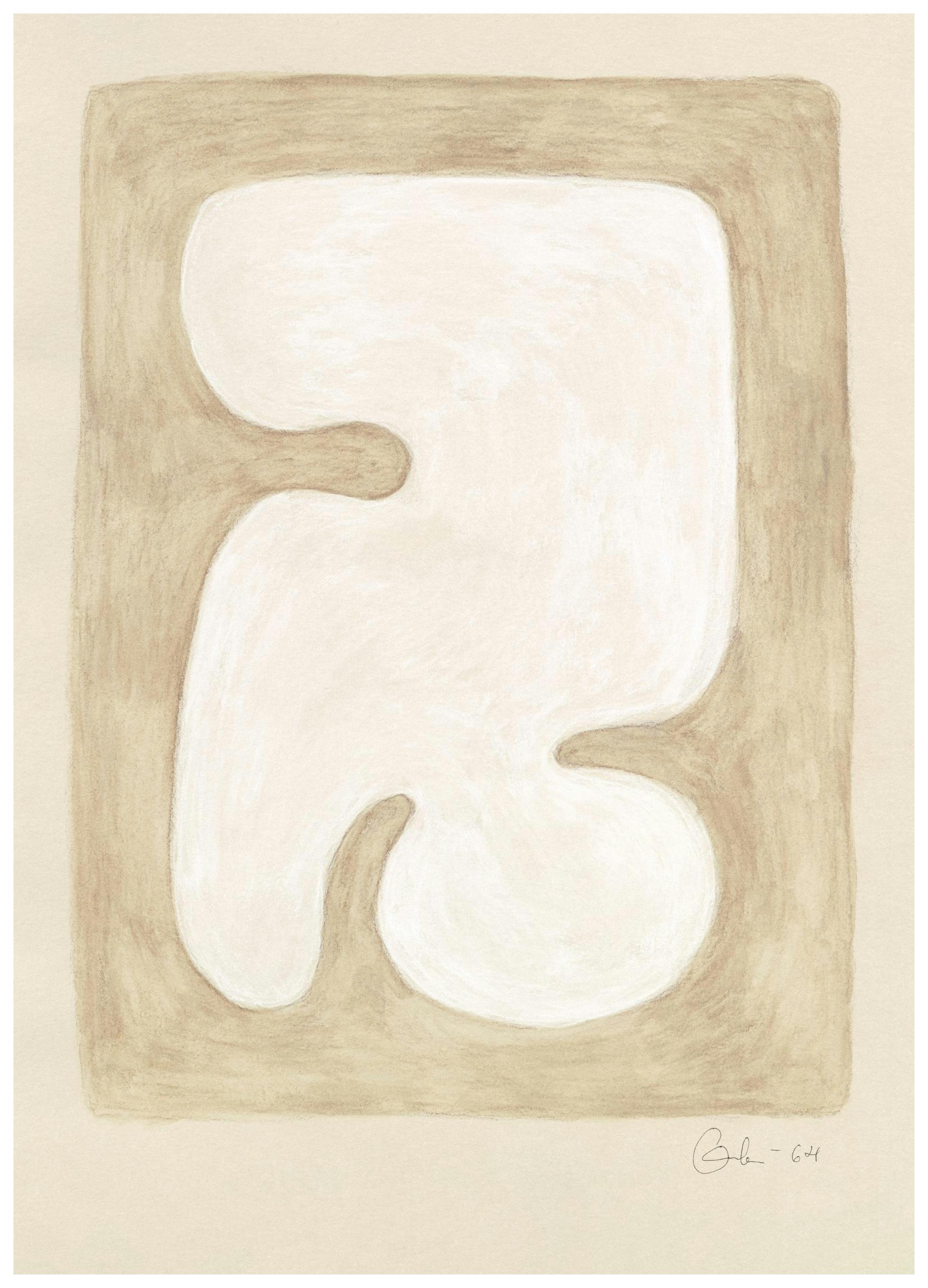 Curvature Affiche (30x40 cm) - Affiches d'art abstrait par Desenio