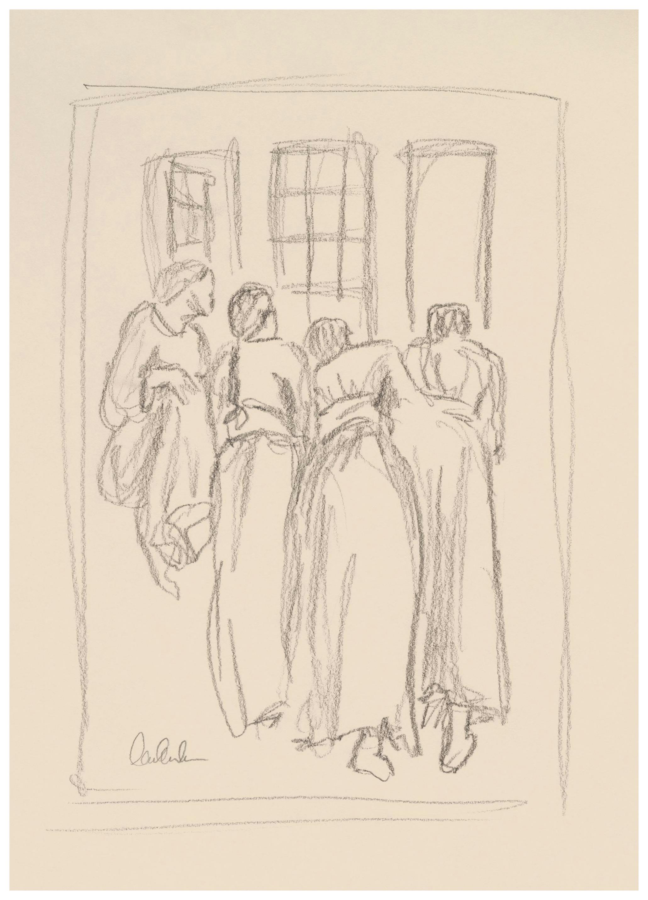 Prints - The Dreamers Sketch Print (50x70 cm) - Line Art prints