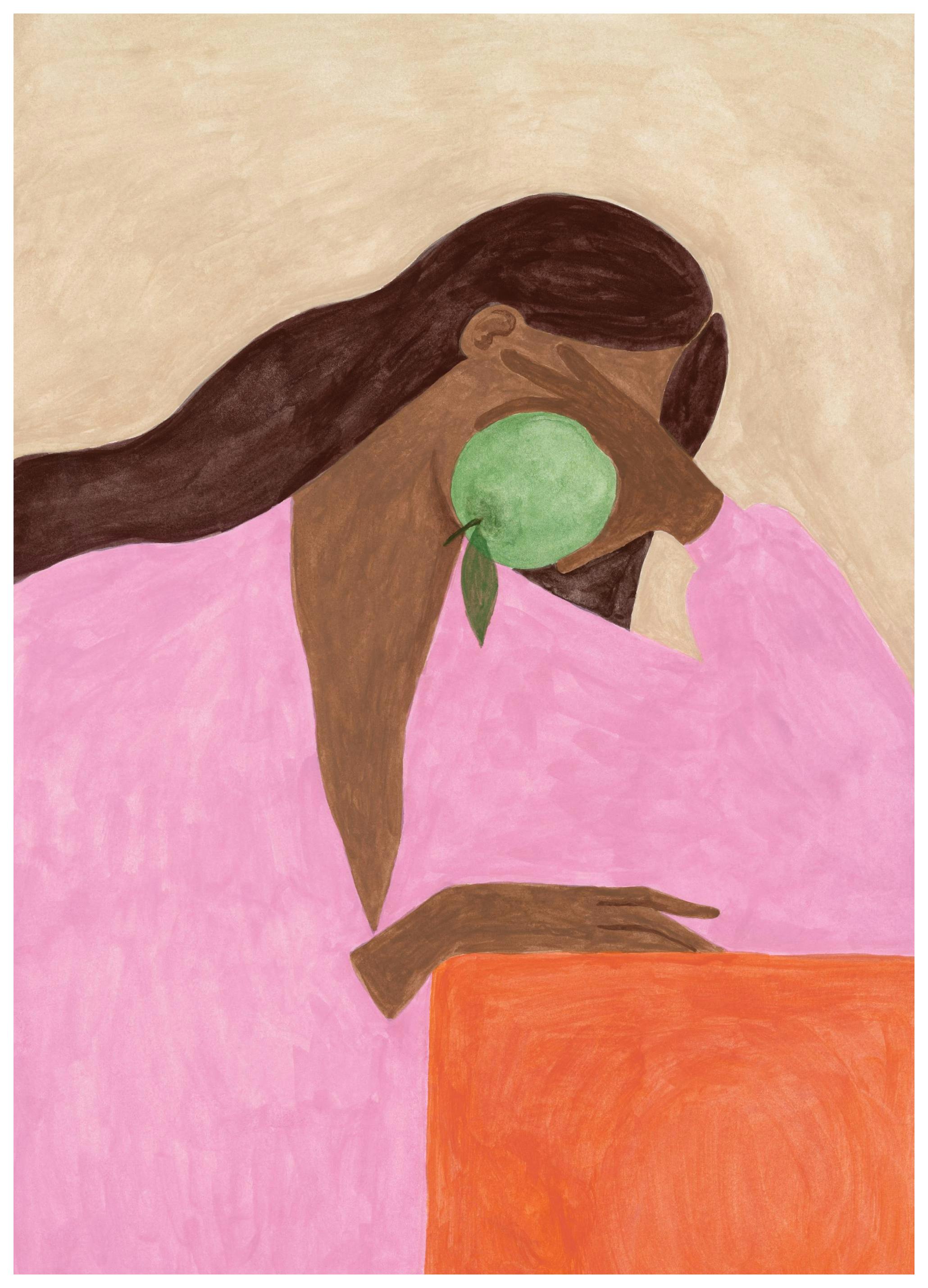 Fruit for Thought Poster (30x40 cm)