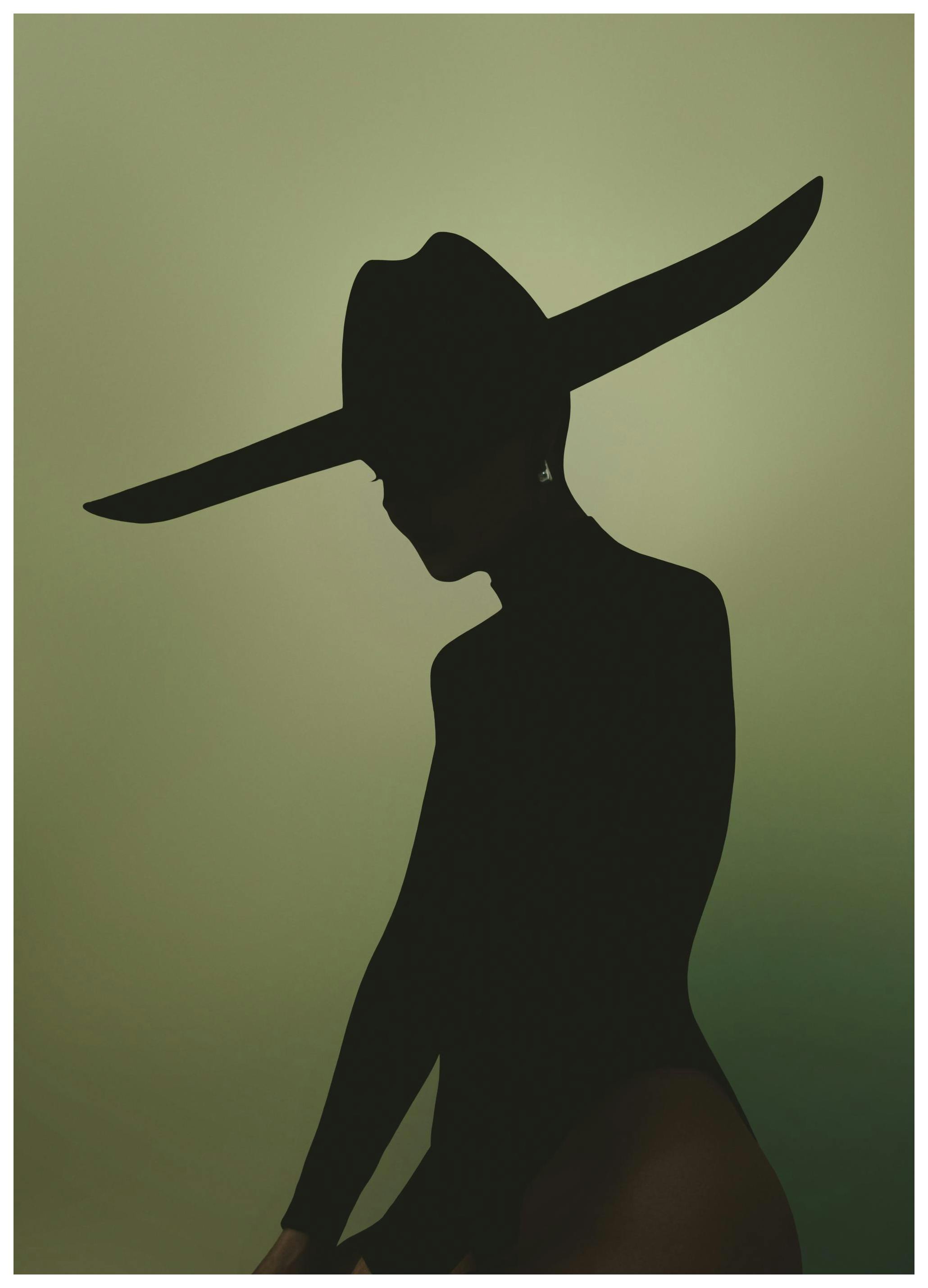 Silhouette Sheriff Affiche (30x40 cm)  Art