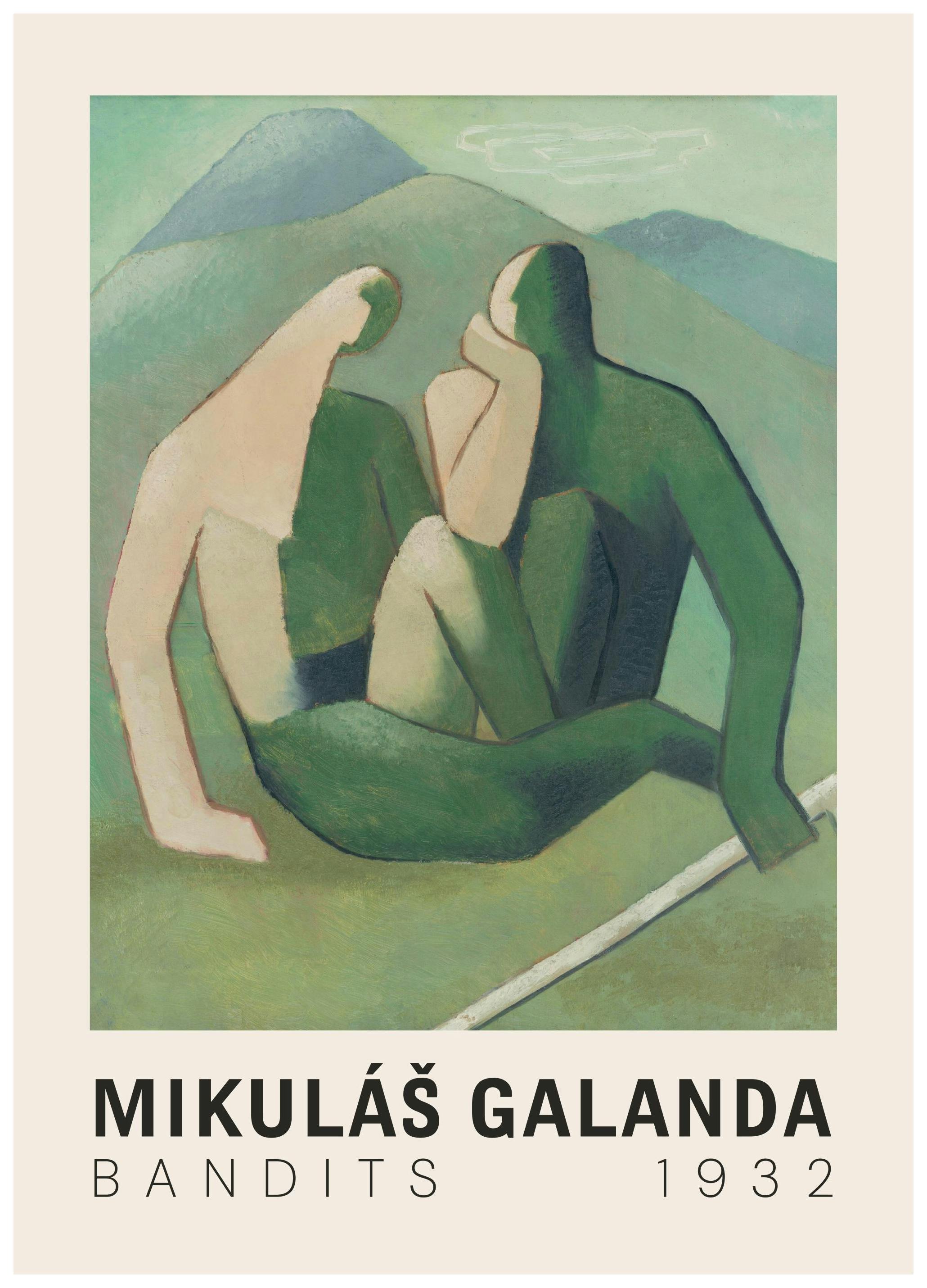 Prints - Mikuláš Galanda - Bandits Print (30x40 cm) - Art prints
