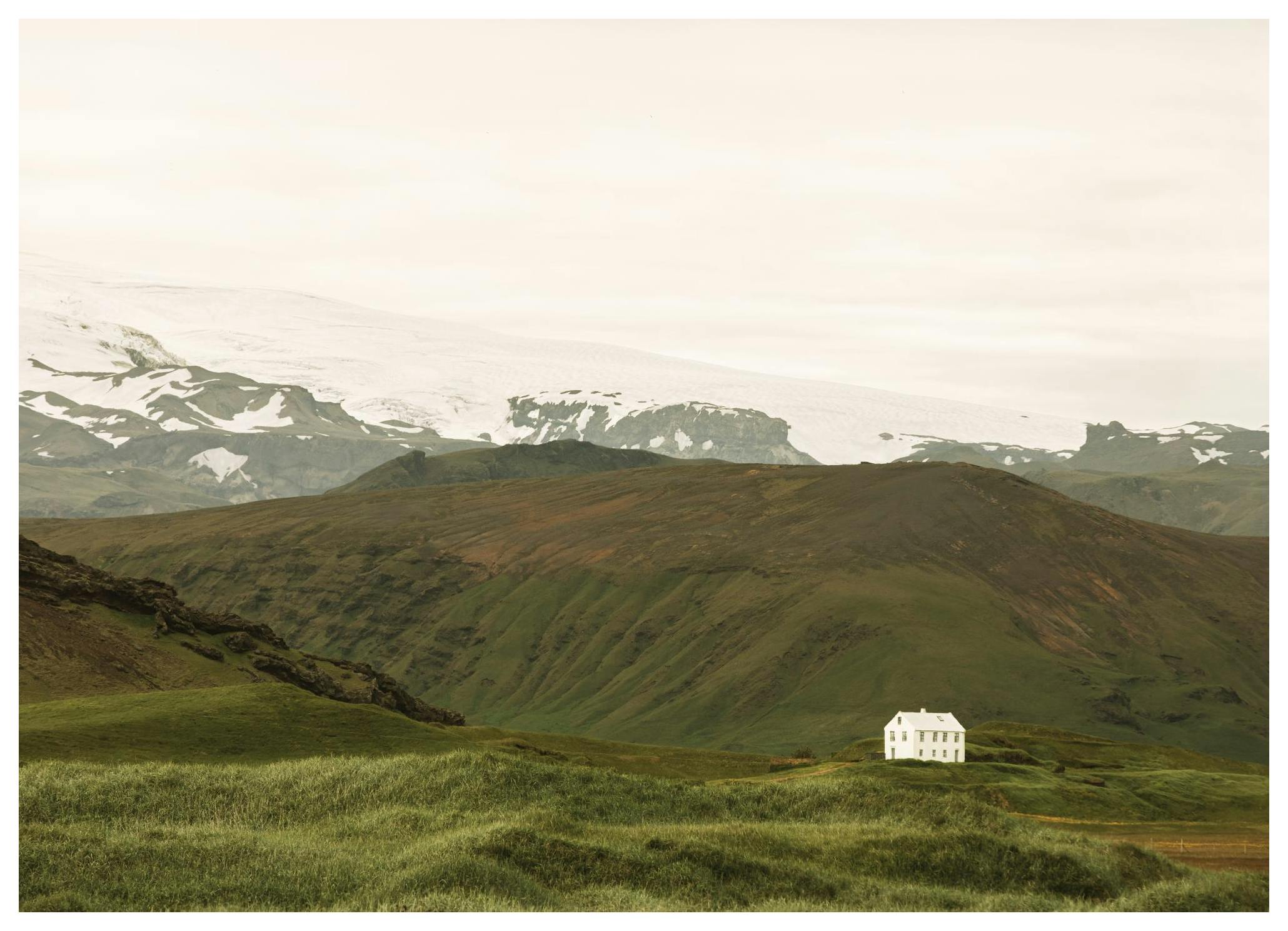 House of the North Affiche (50x70 cm)  Tableaux de montagnes