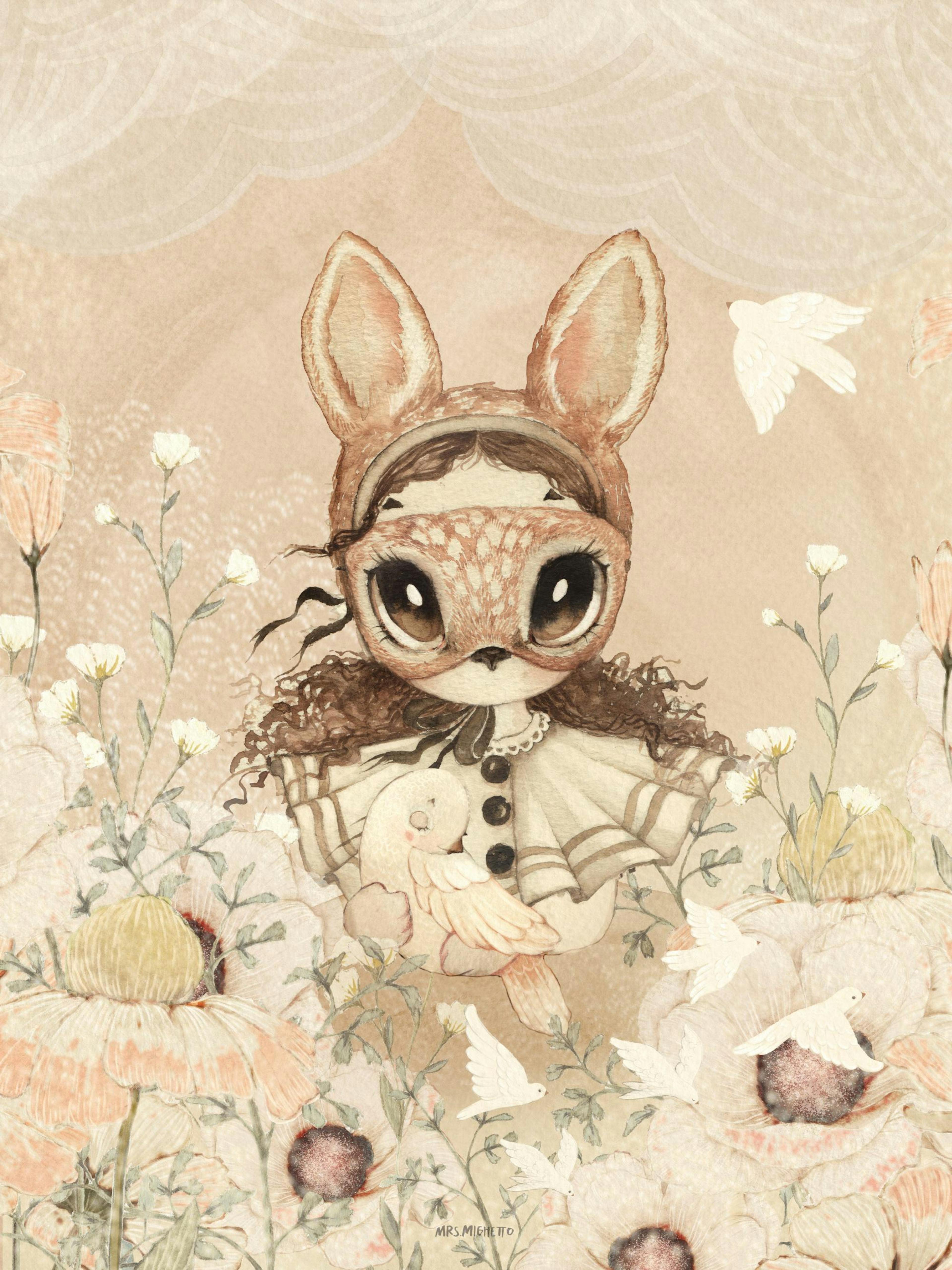 Mrs Mighetto - Miss Freja Print Plakat 0