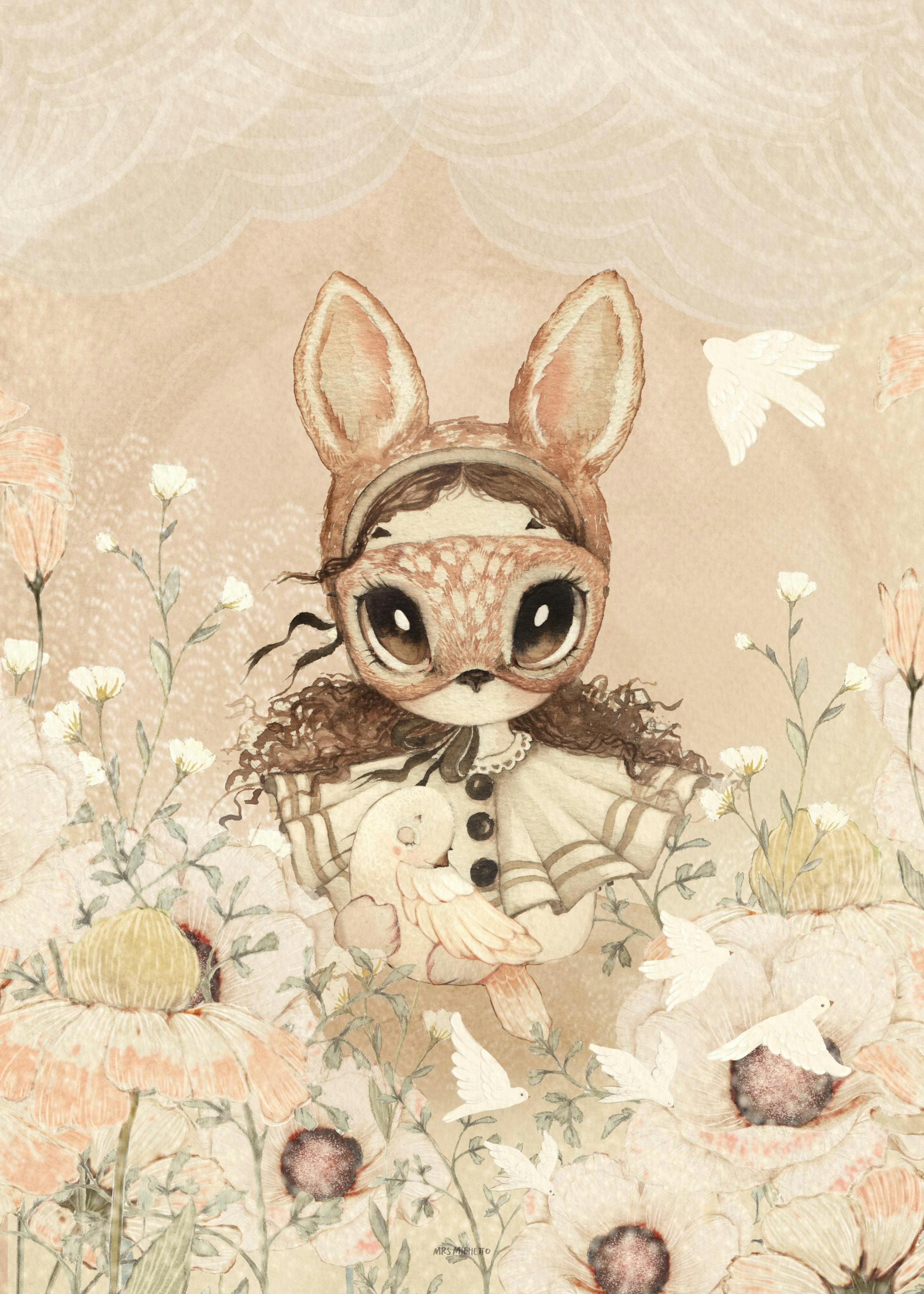 Mrs Mighetto - Miss Freja Print Plakat 0