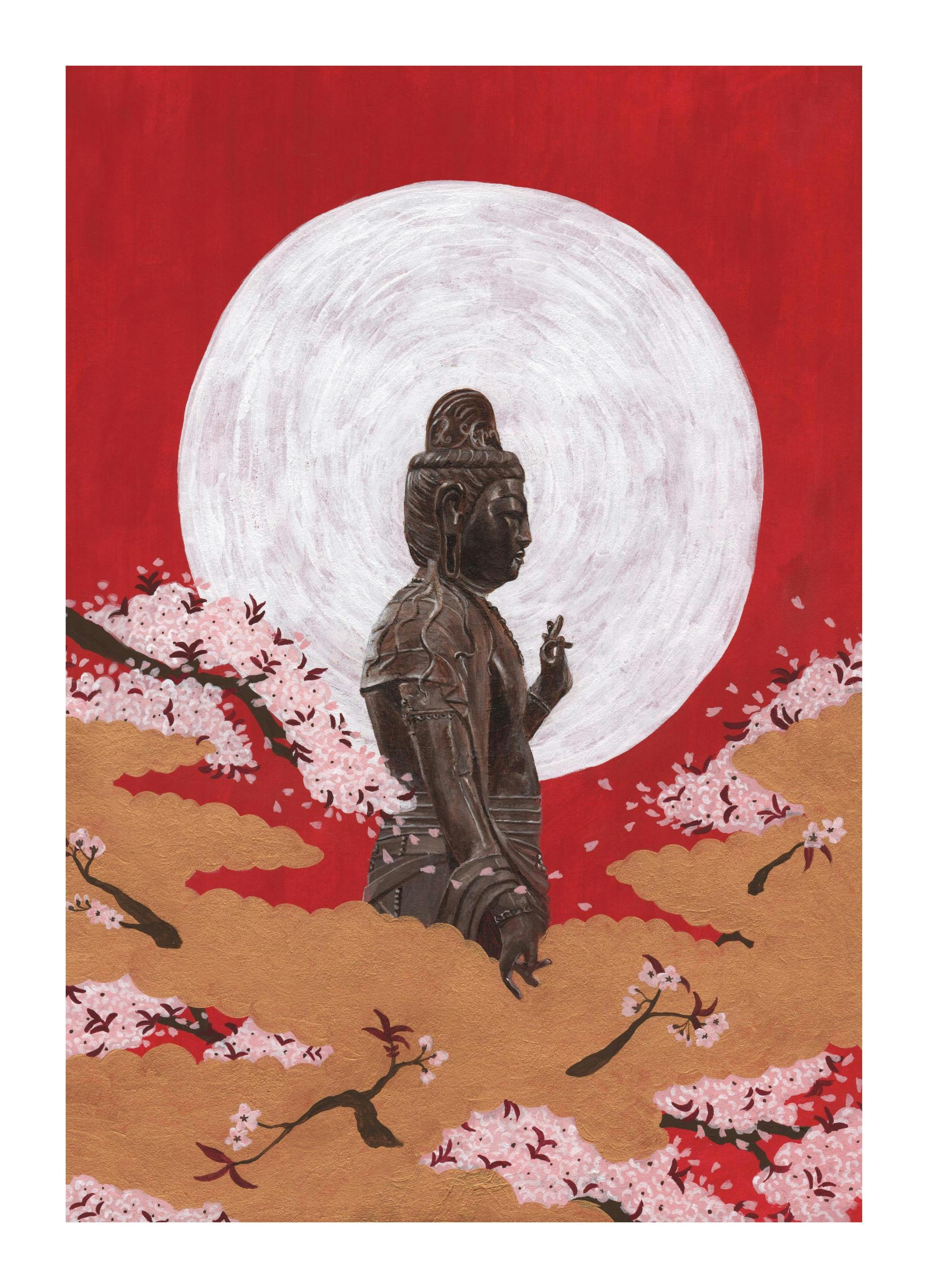 Jaron Su - Oh my Guanyin Affiche (50x70 cm) - Jaron Su