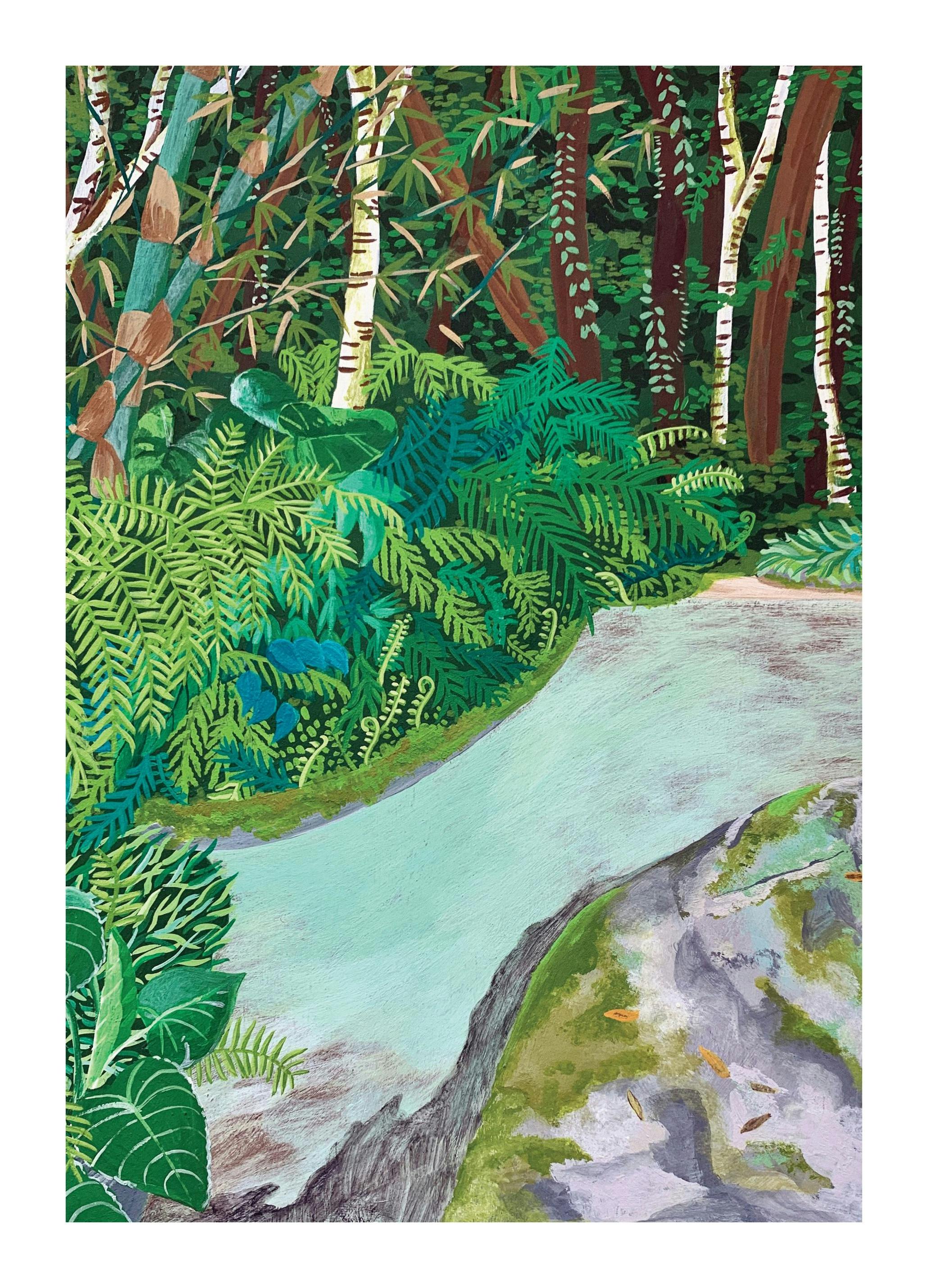 Jaron Su - Subtropical Therapy Affiche (50x70 cm) - Jaron Su