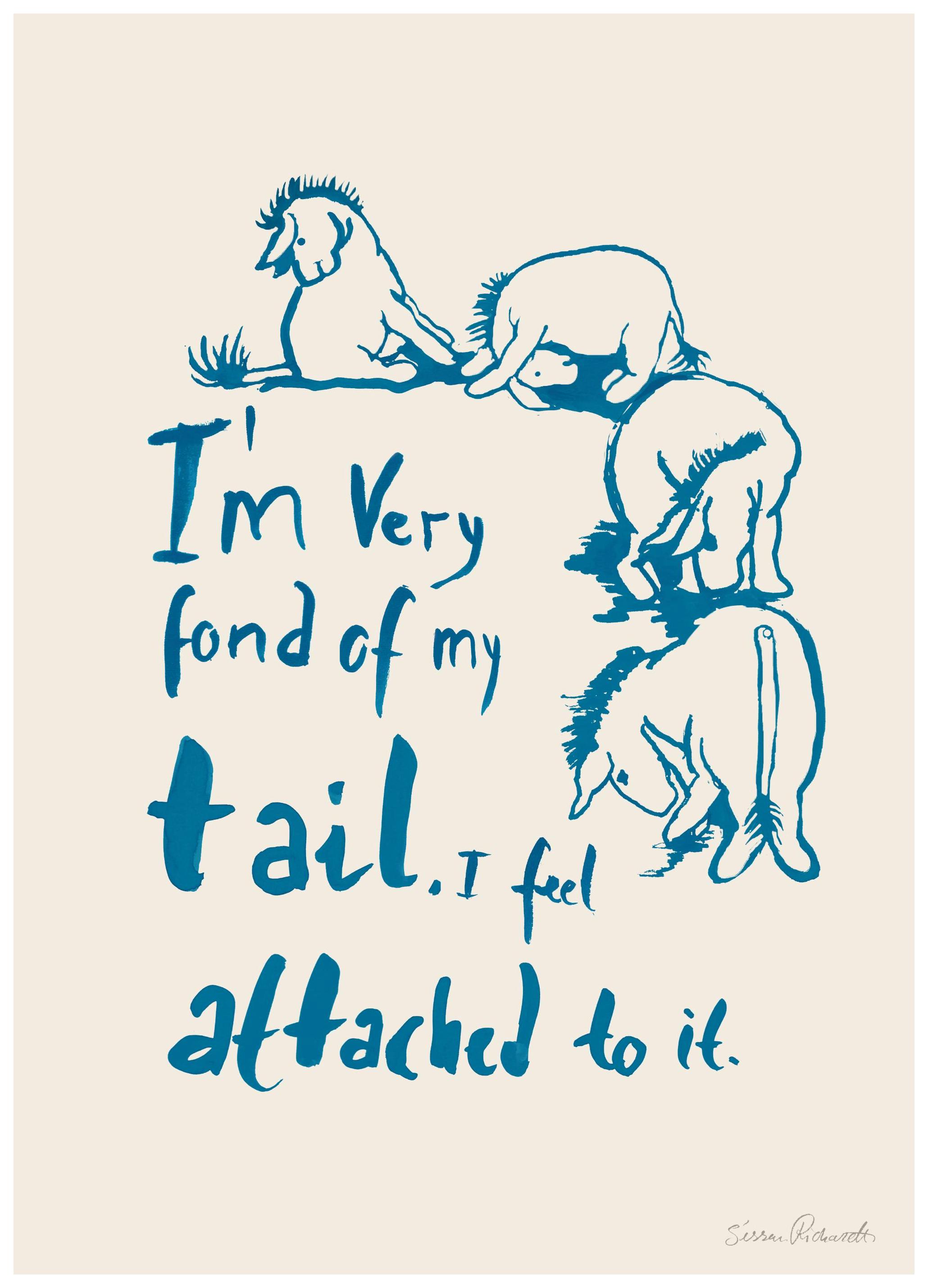 Sissan Richardt - Attached Poster (50x70 cm)