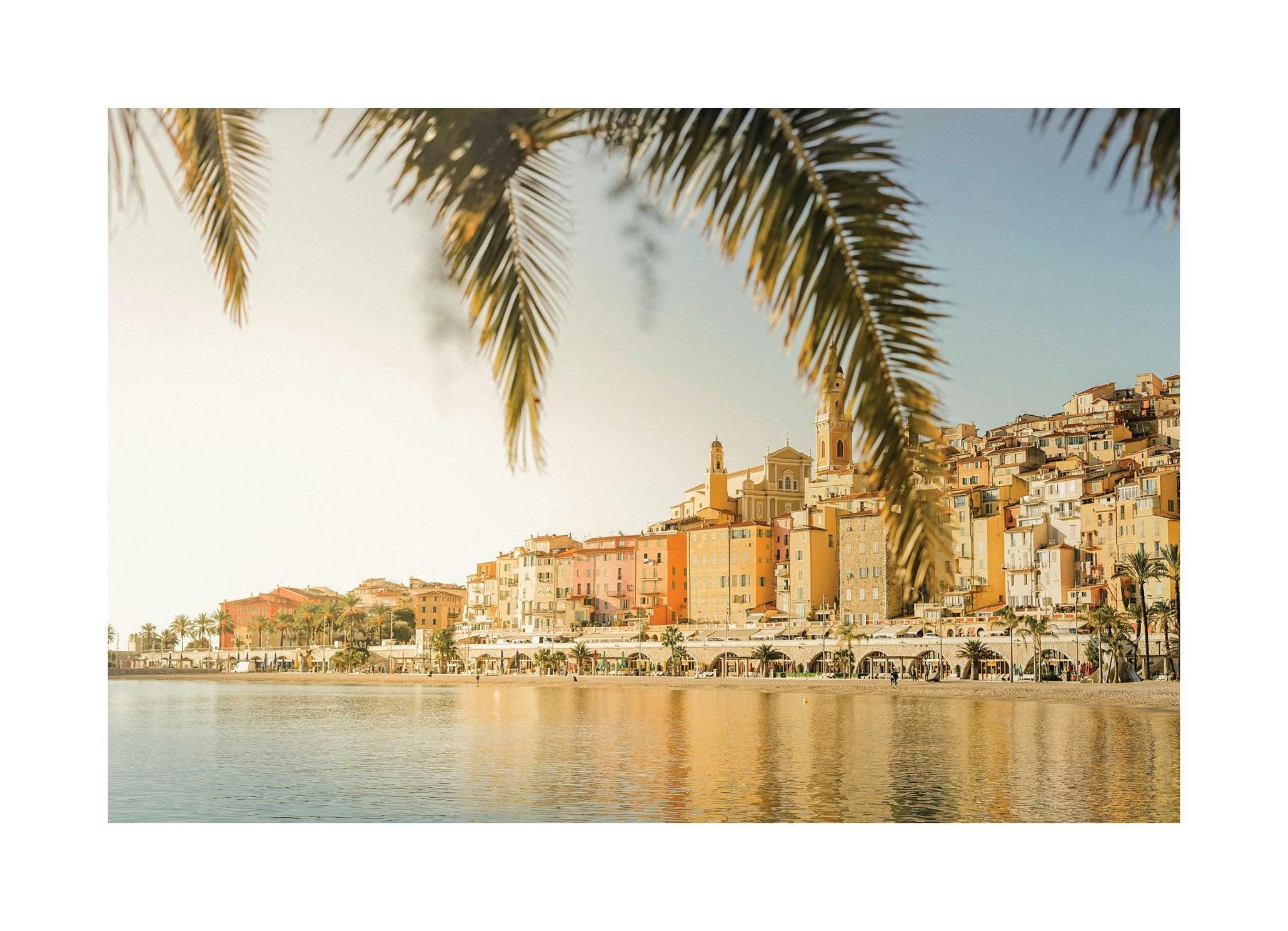 Thao Courtial - Menton Affiche (50x70 cm) - Thao Courtial