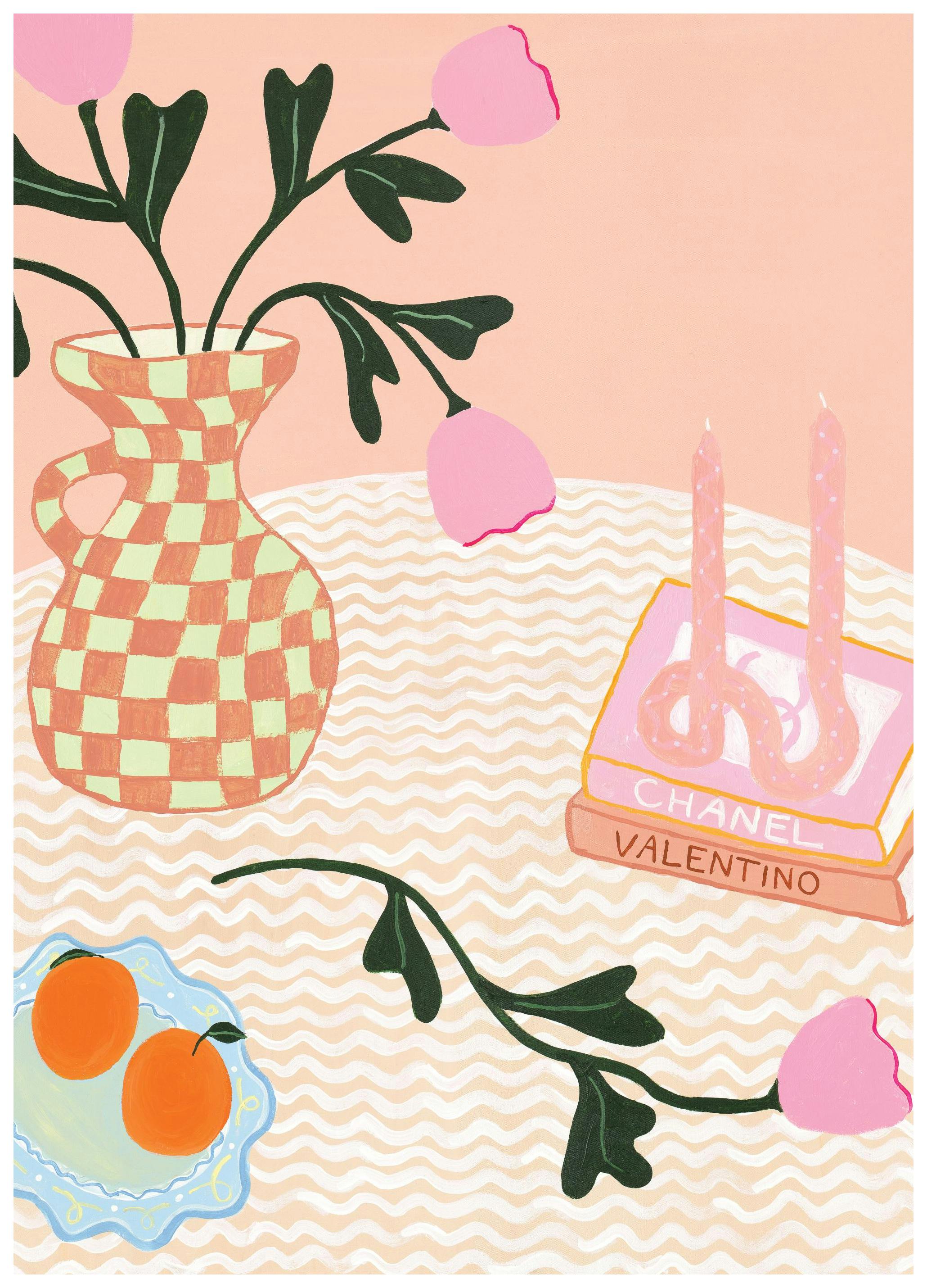 Britty Flynn - Summer in Paris Poster (50x70 cm)- Britty Flynn