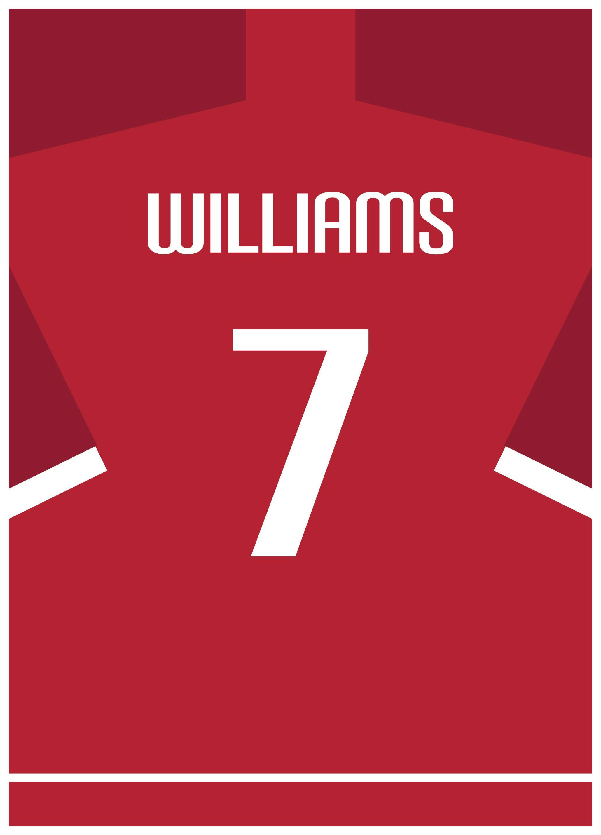 Football Shirt No1 Personal Poster (50x70 cm)- Posters personalizados