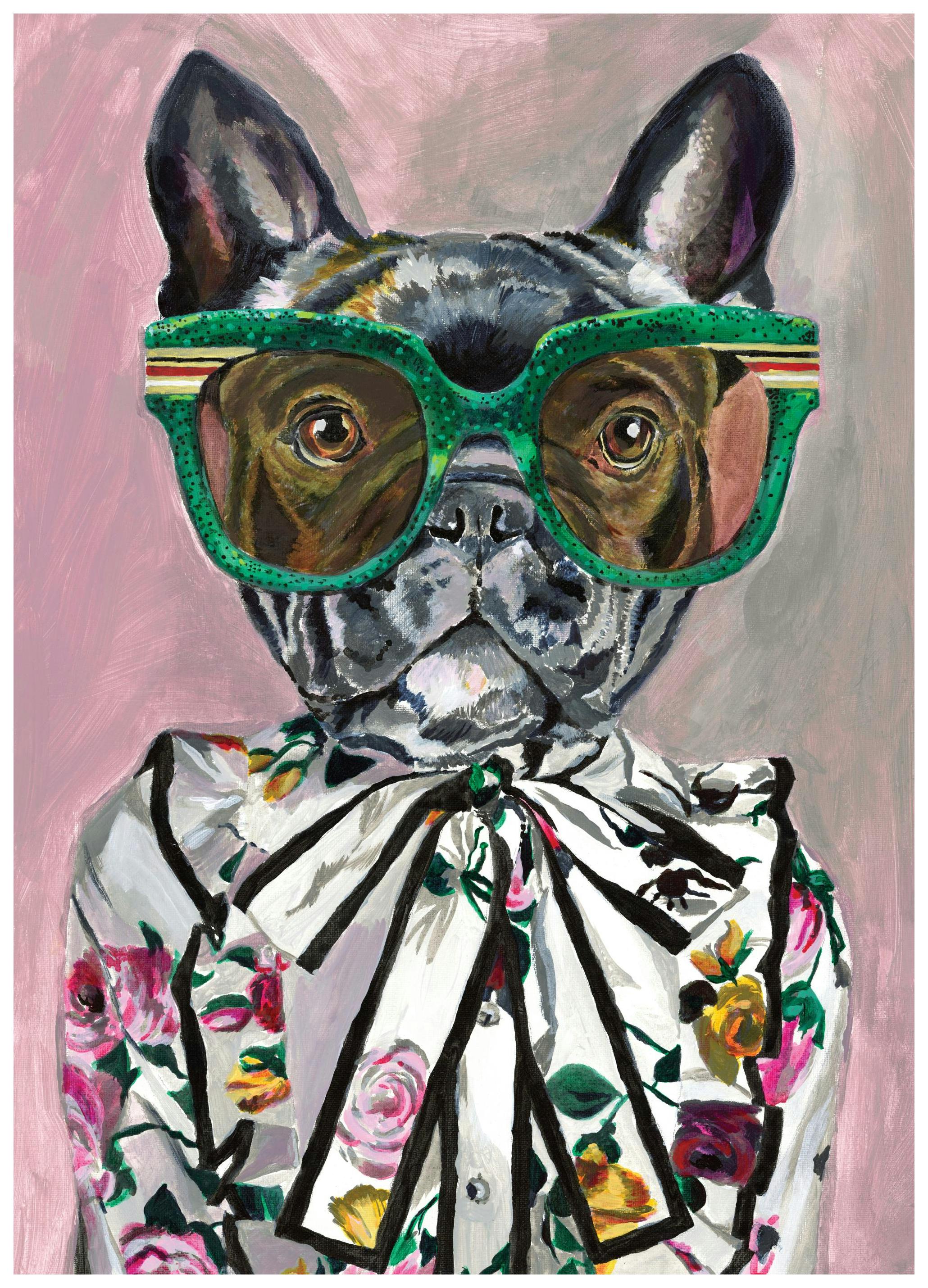 Heather Perry - Artsy Dog Poster (30x40 cm)- Heather Perry