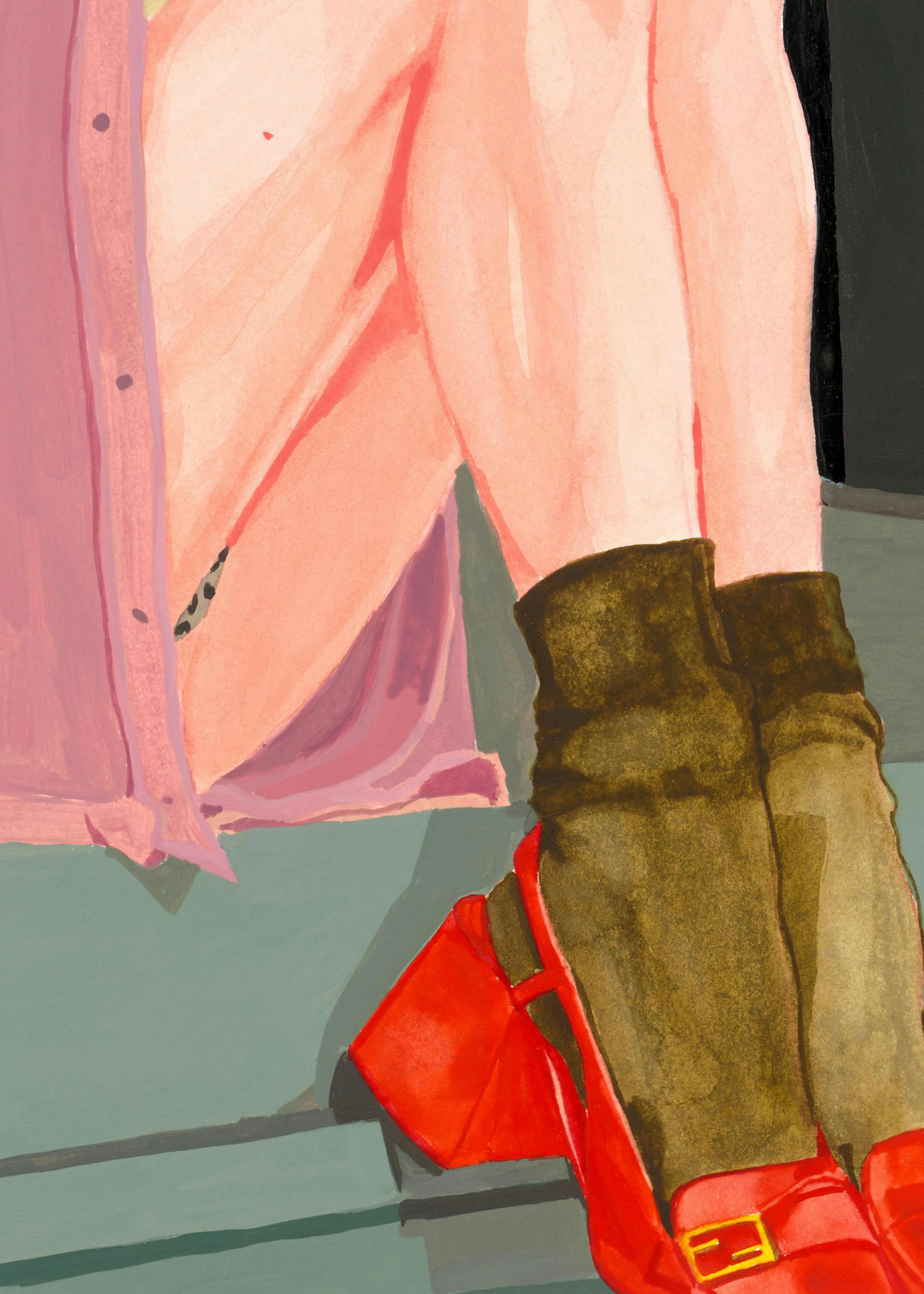 Sophia Novosel - The Waiting Girl Plakat 0