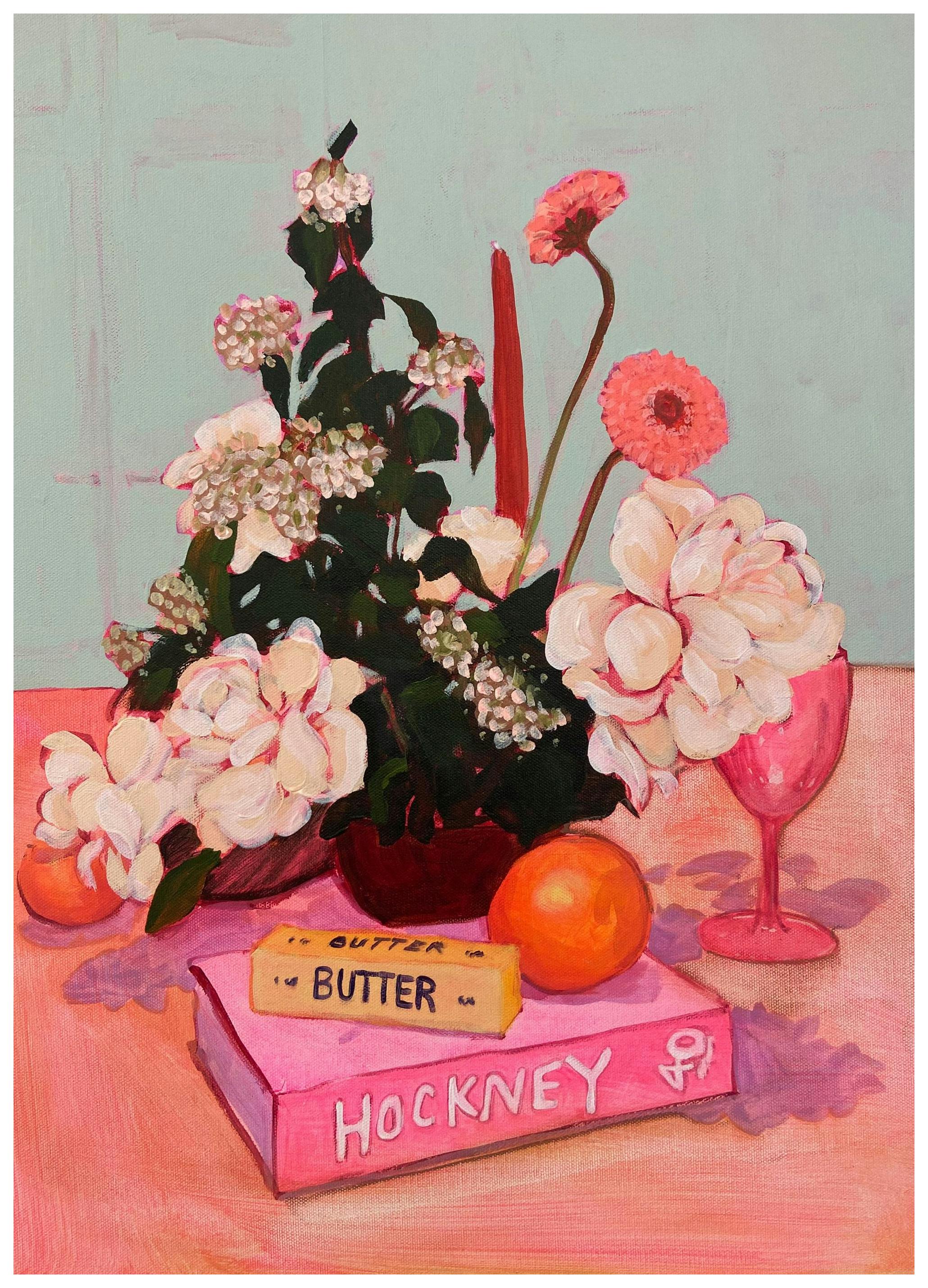 Lindsey Cherek - Still Life with Hockney Book Print (30x40 cm)