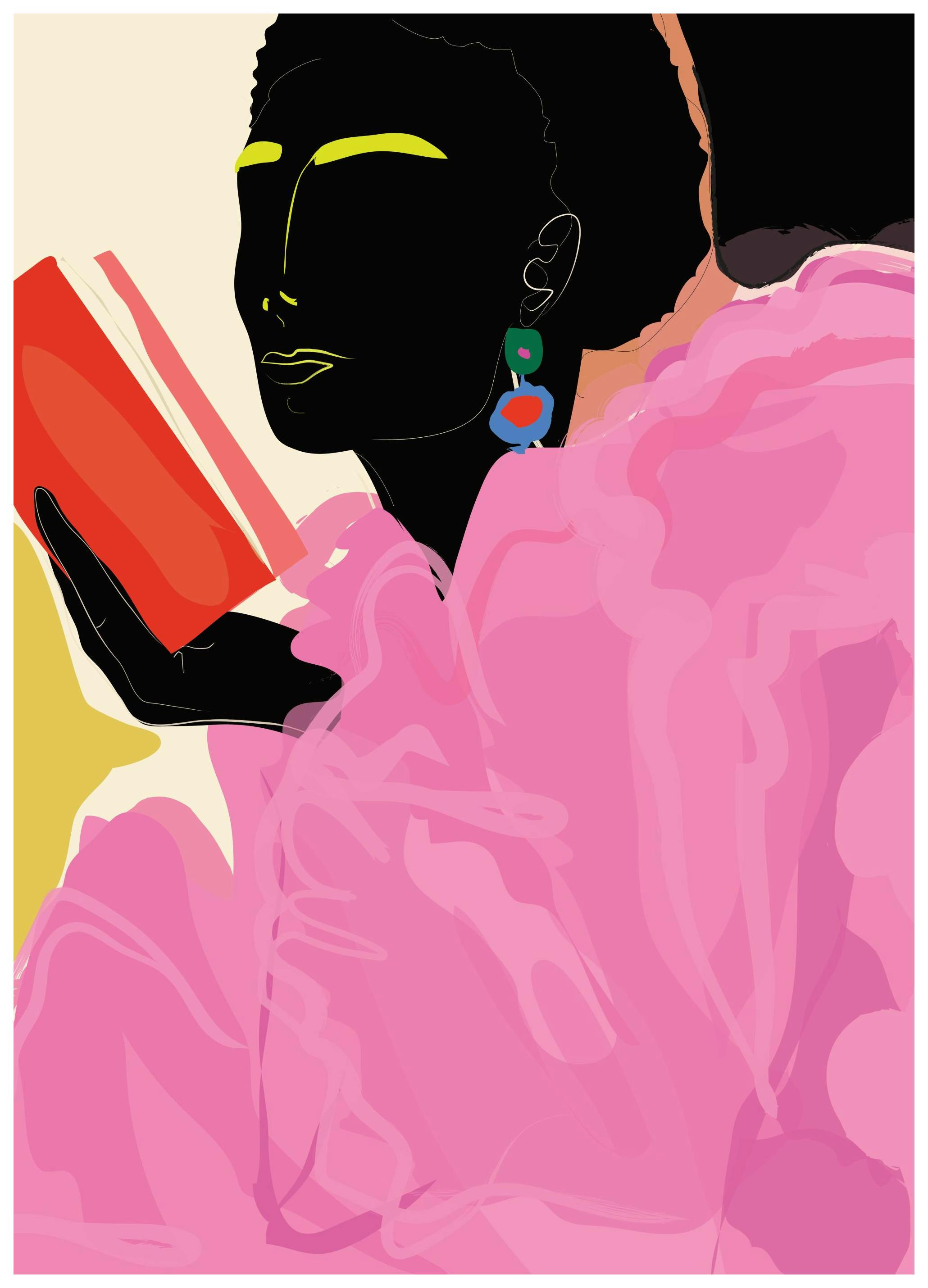 Rachel Joanis - Reading Poster (50x70 cm)