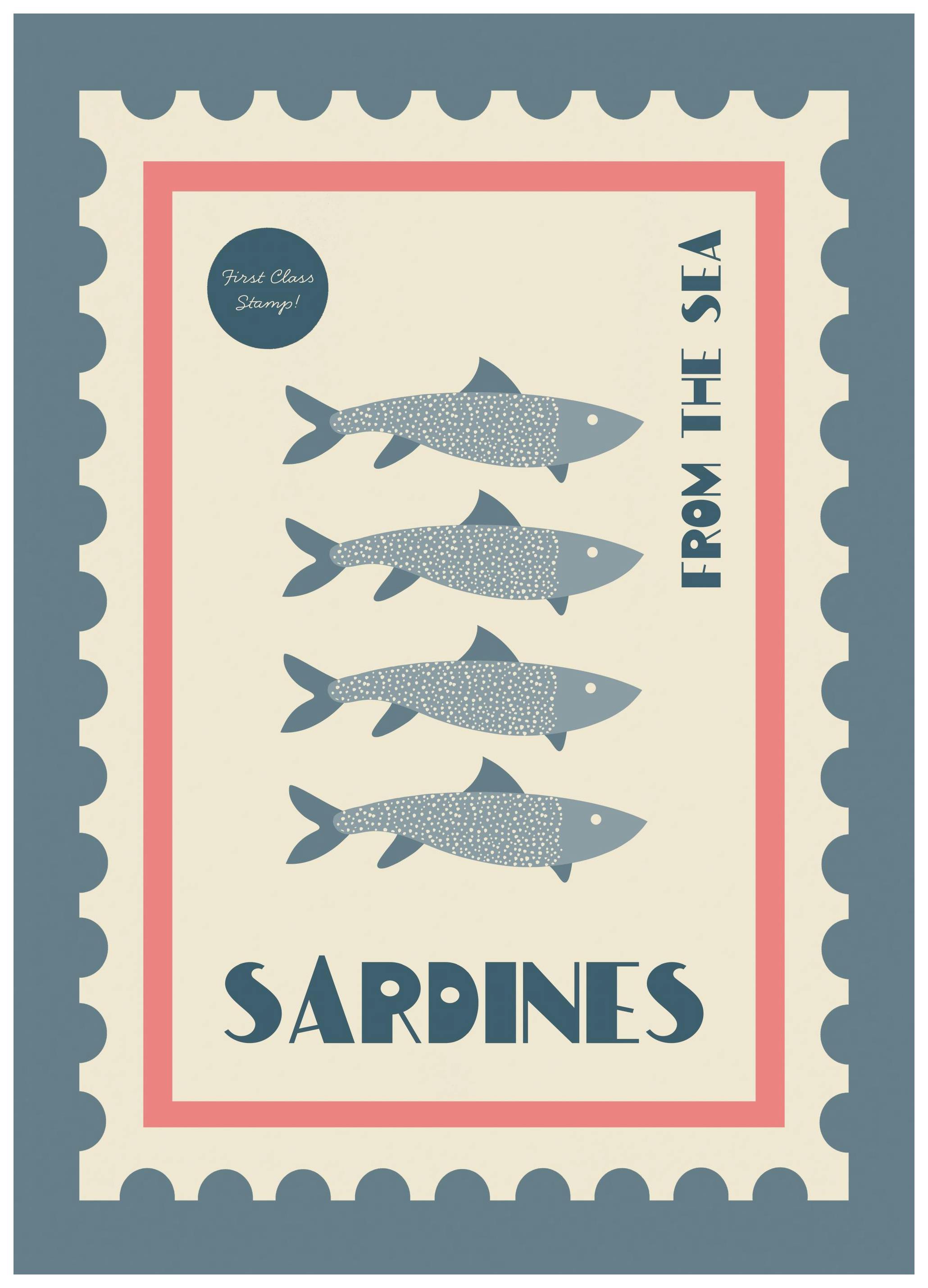 We Made Something Nice - Sardines Print (21x30 cm)