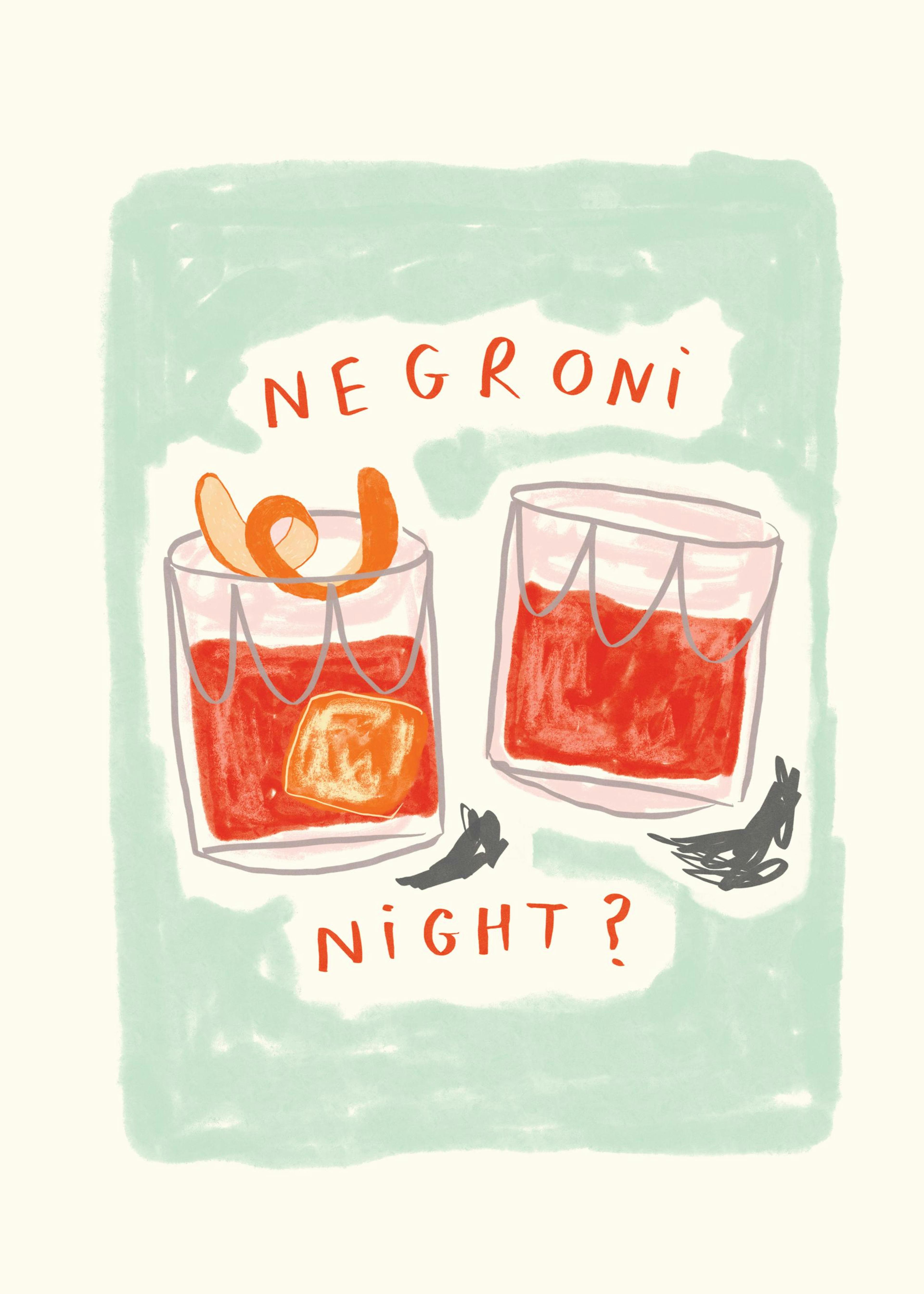 Lauren Emmett - Negroni Print 0