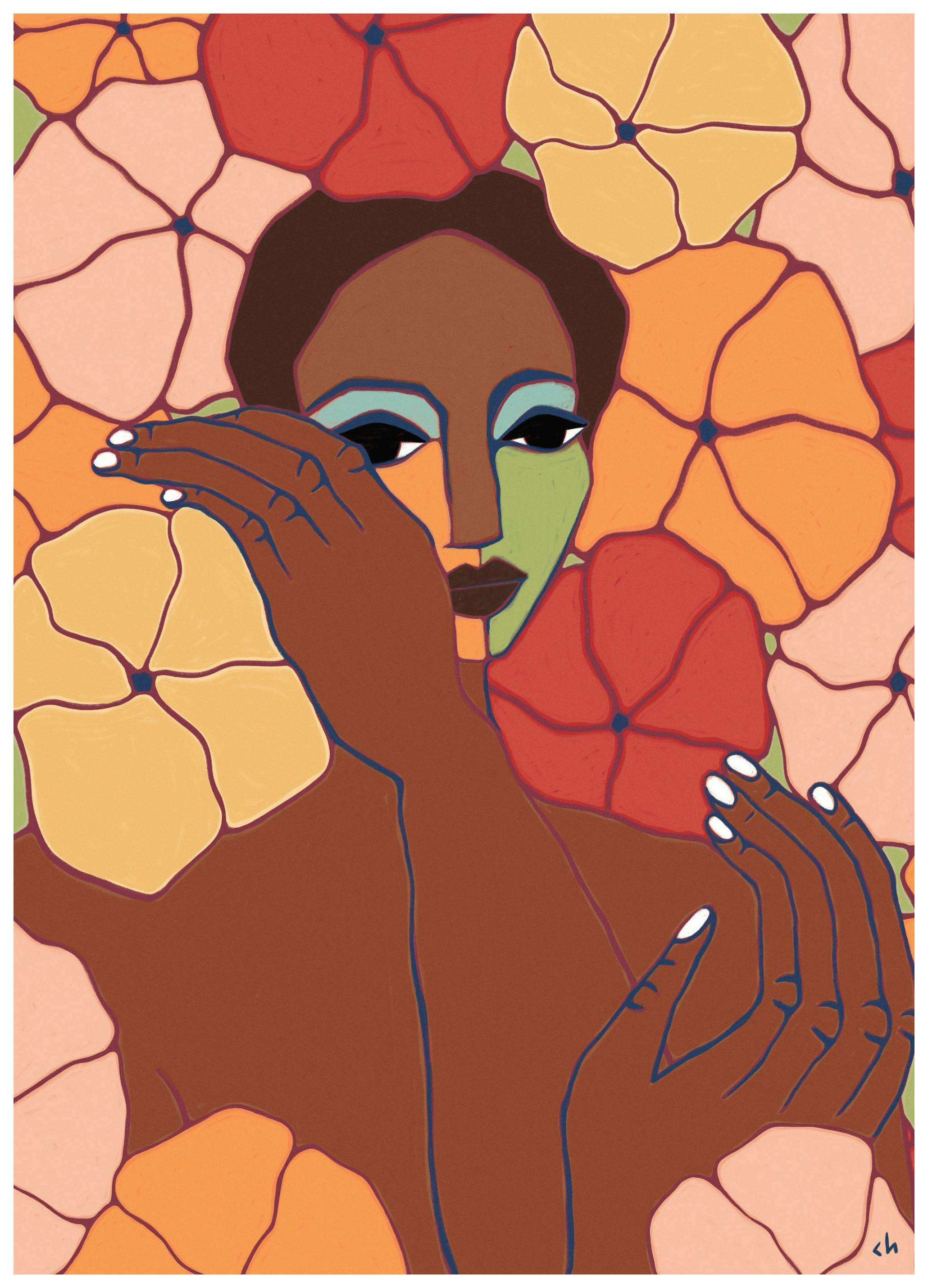 Cortney Herron - Beautiful Chaos Print (30x40 cm)