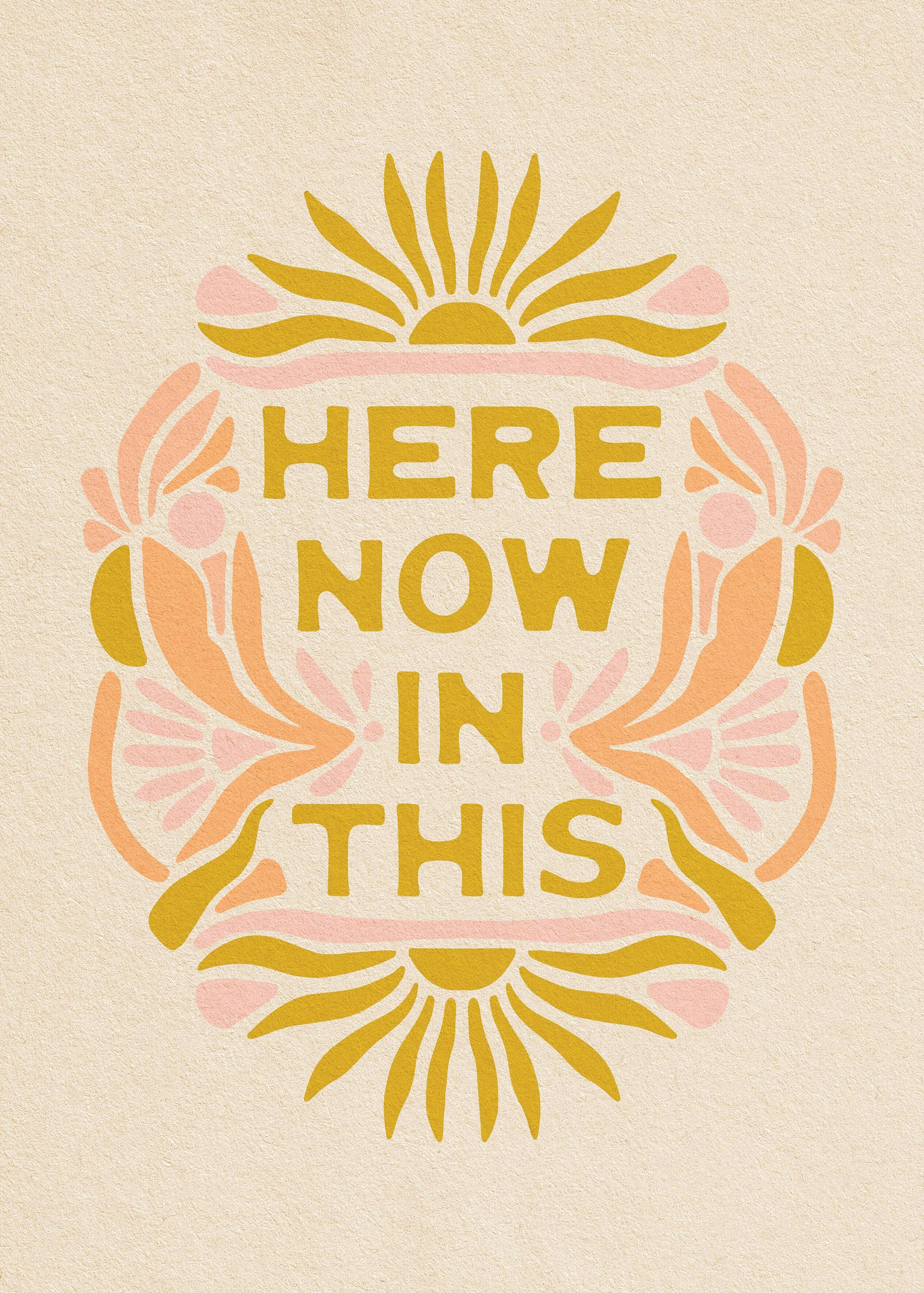 The SoulShine Co. - Here Now In This Plakat 0