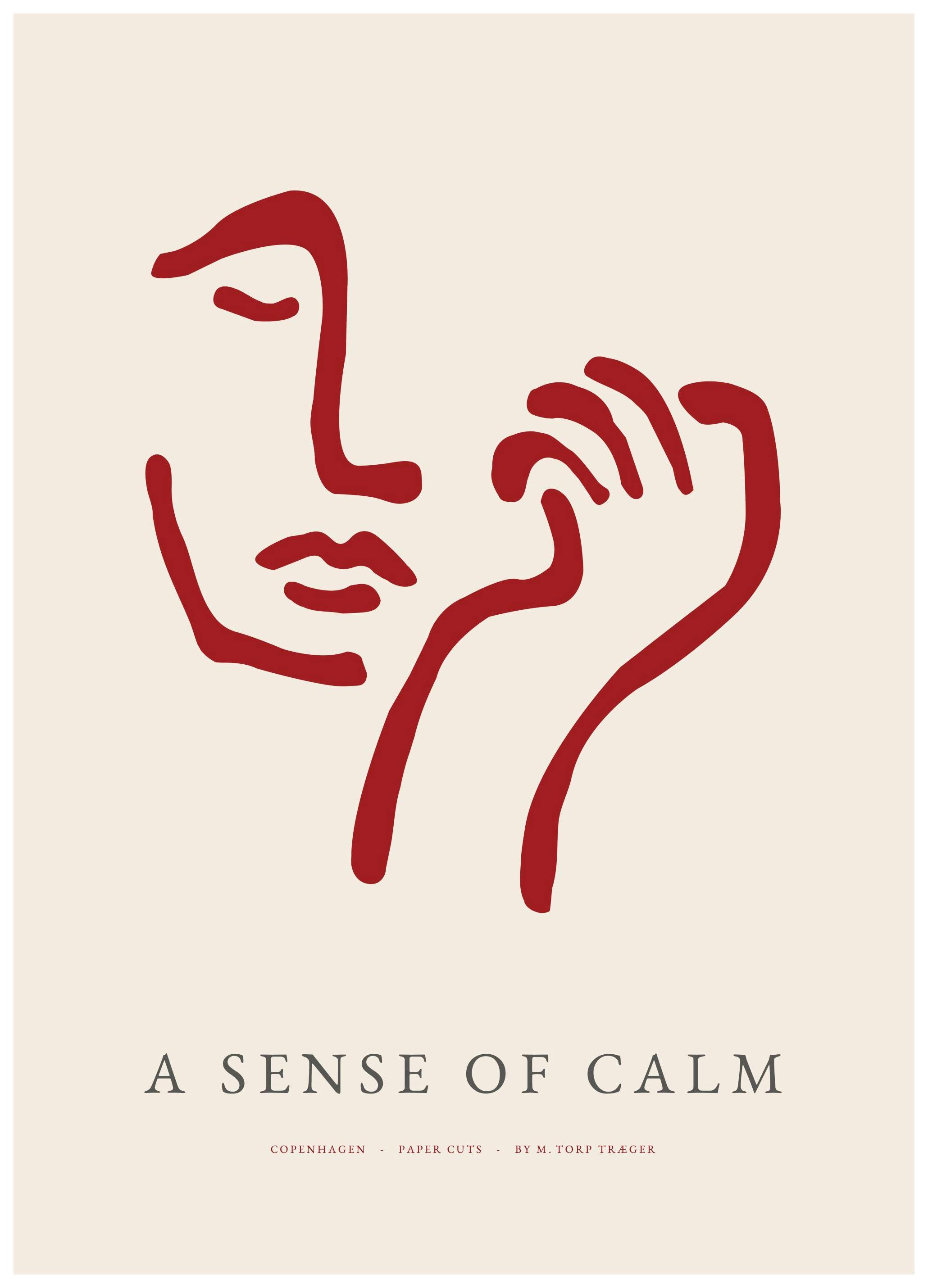 Mie & Him - A Sense of Calm Poster (30x40 cm)- Mie & Him