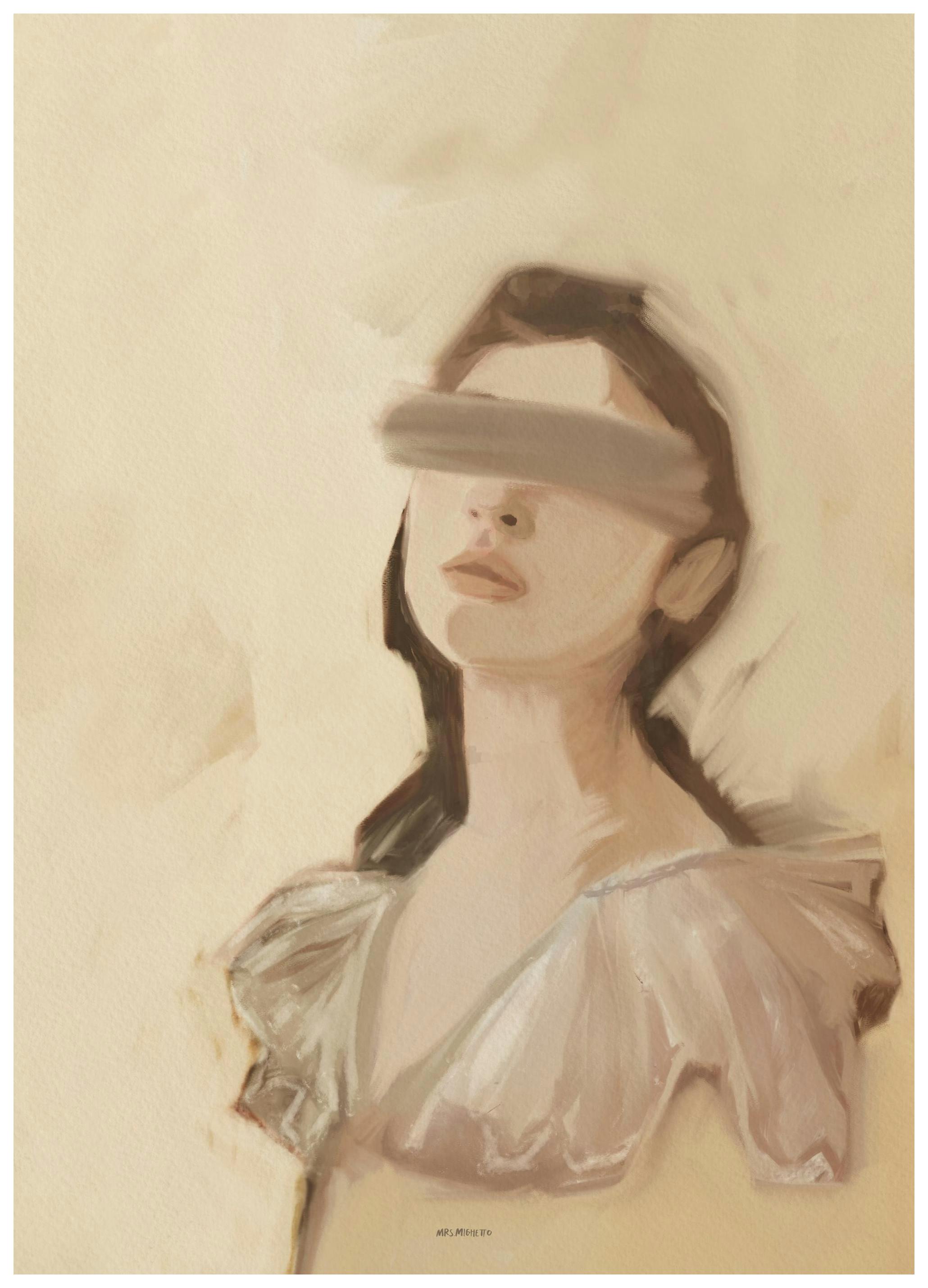 Mrs Mighetto - Hidden Thoughts Affiche (50x70 cm)  Mrs Mighetto