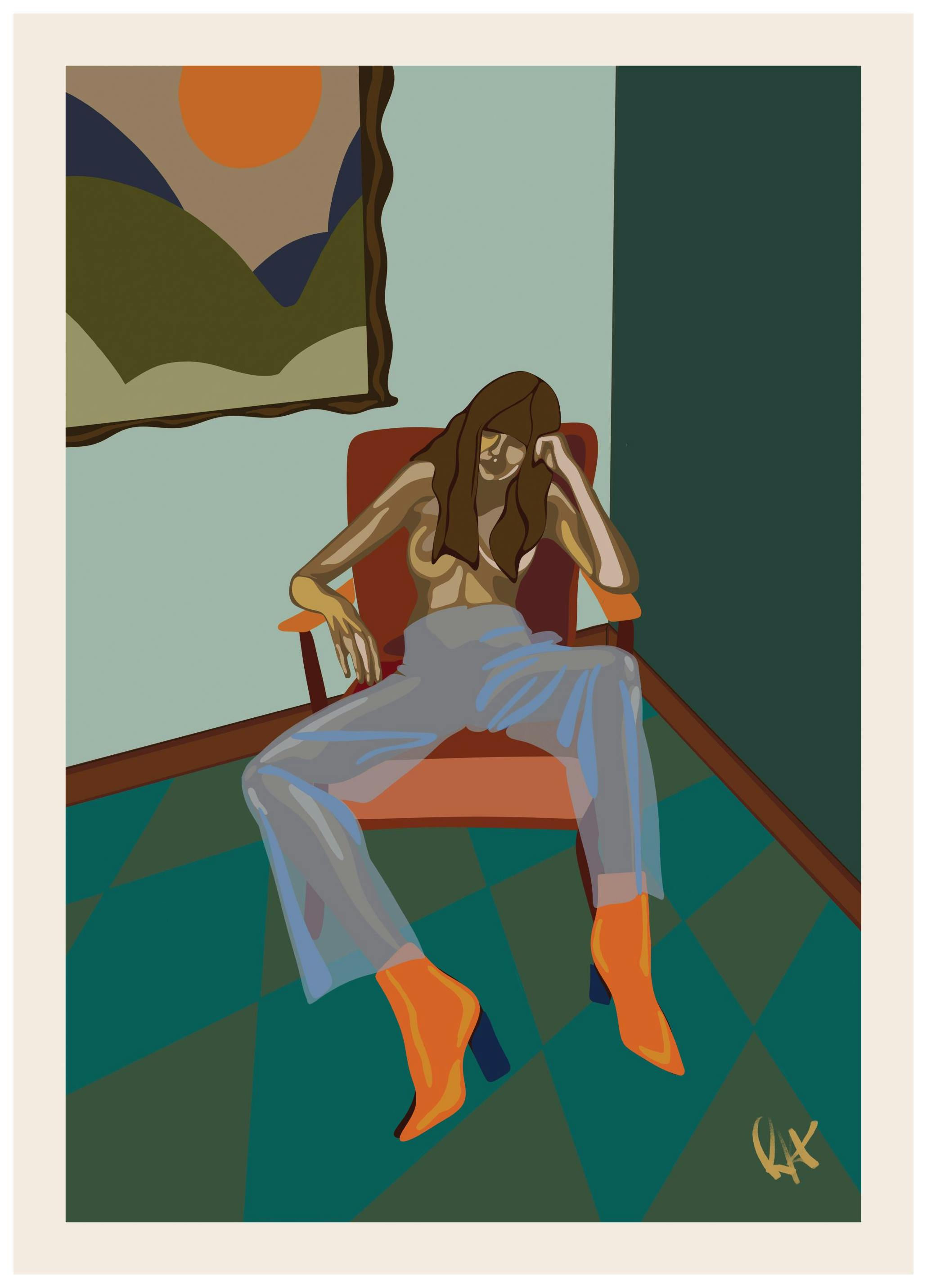 KH Studio - Hester II Print (30x40 cm)