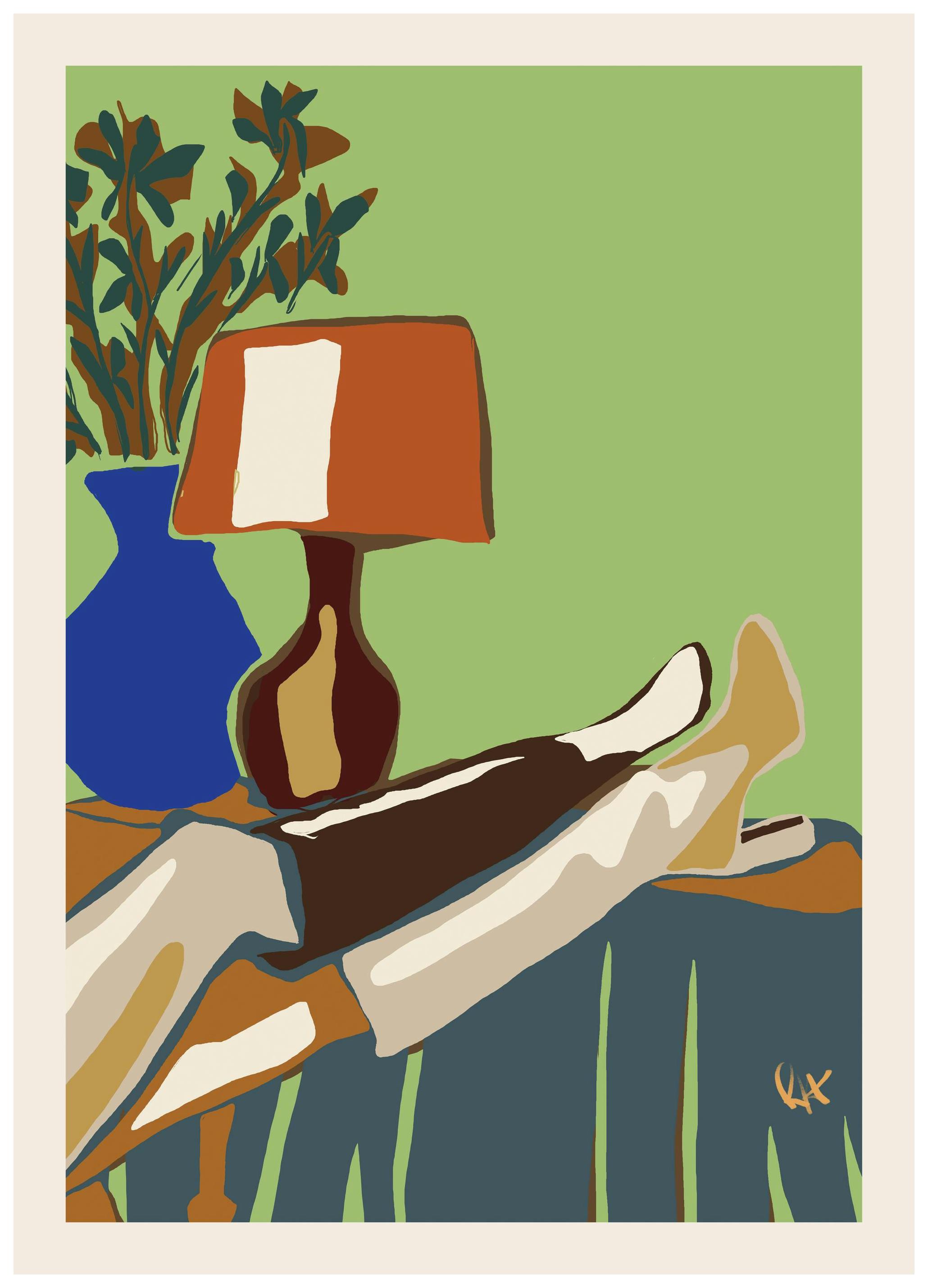 KH Studio - Take My Love, Take It Down Print (50x70 cm)