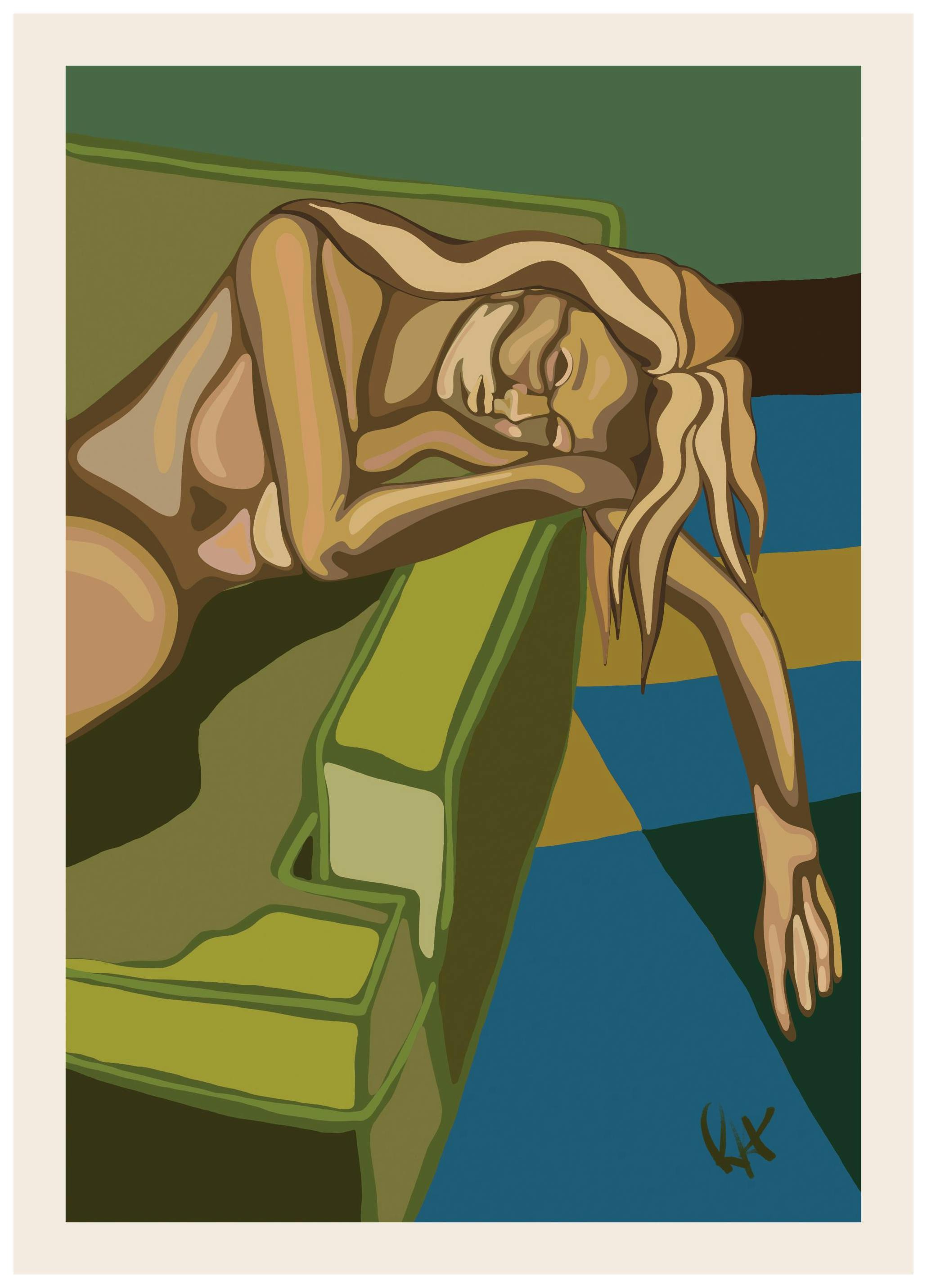 KH Studio - Let You Let Me Down Print (30x40 cm)