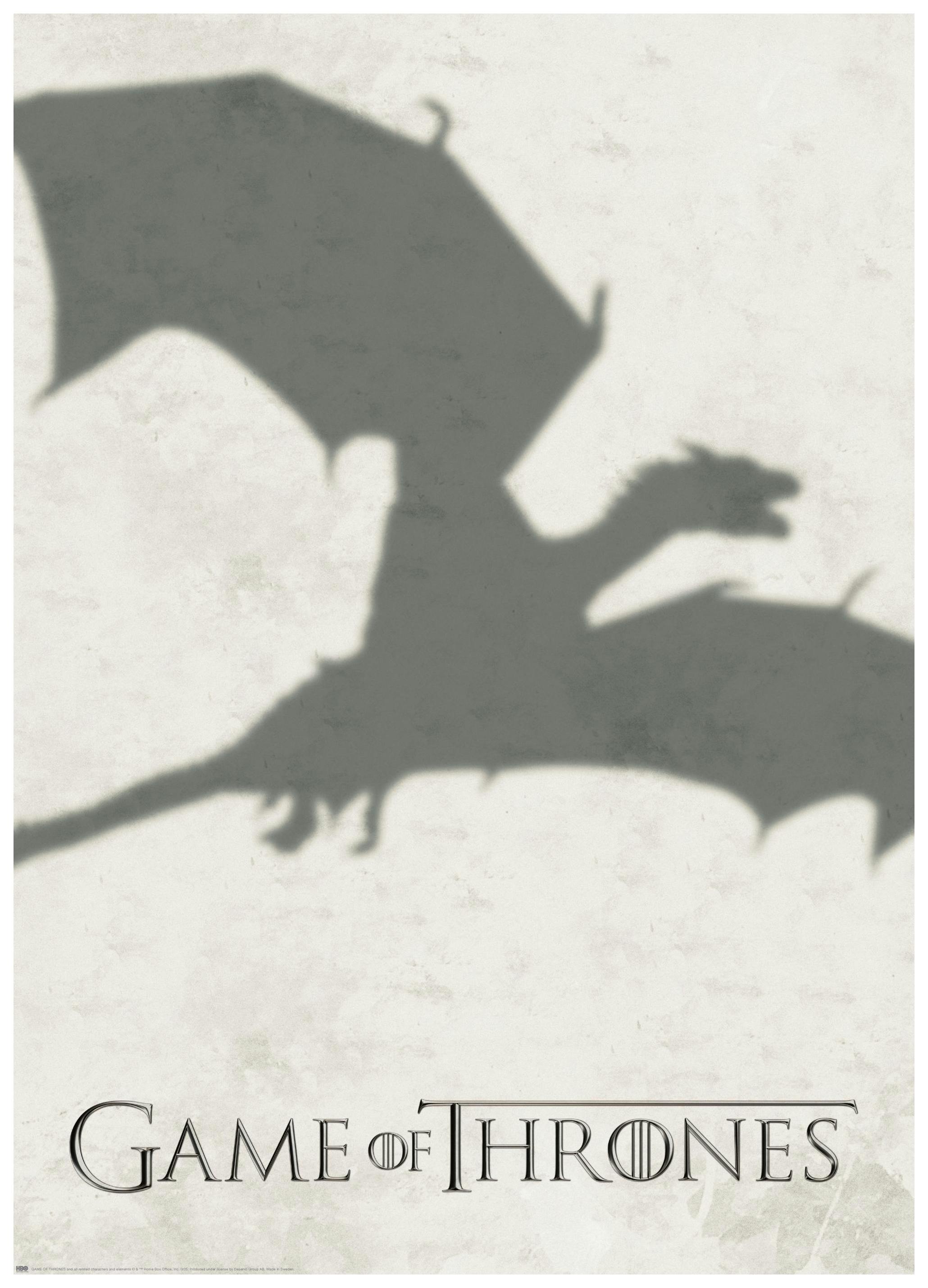 Game of Thrones - Dragon Poster (50x70 cm)- Filmes & Programas de Televisão