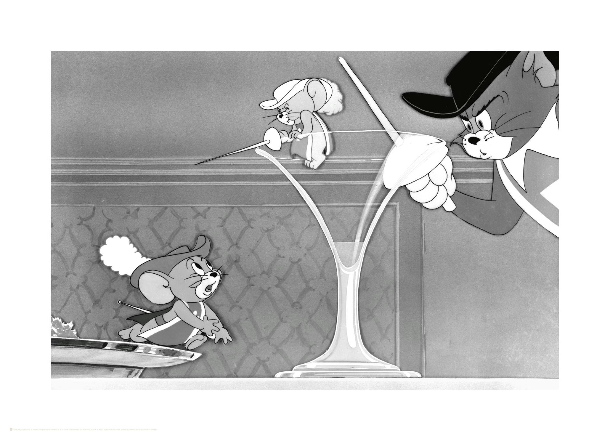 Tom & Jerry - The Two Mouseketeers Poster (30x40 cm)- Filmes & Programas de Televisão