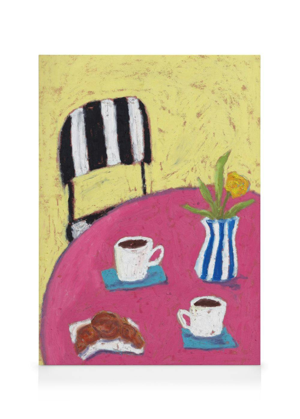 Hannah Durham - Coffee In The Sunshine Canvastavla 0