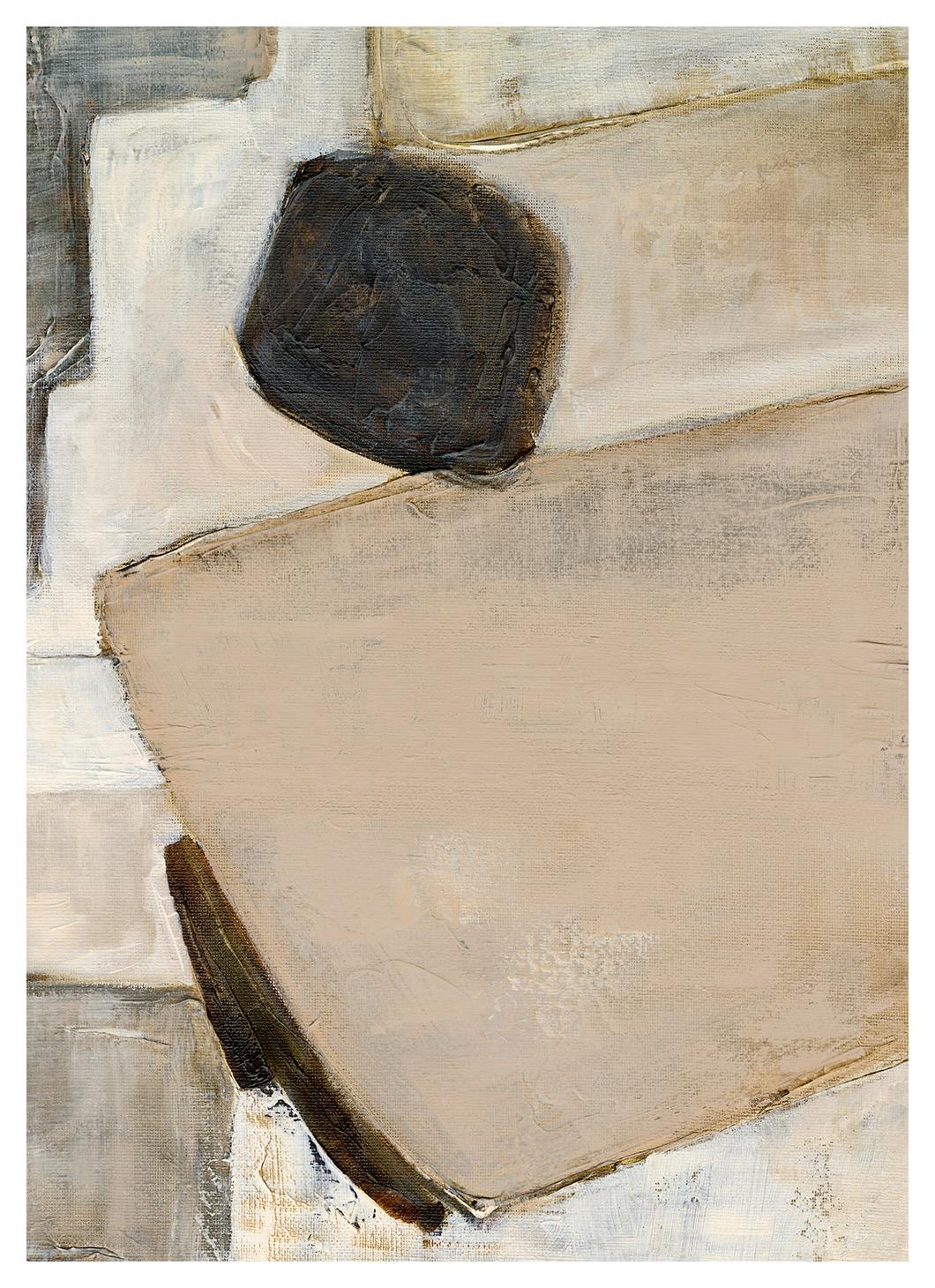 Grounded Shapes No1 Poster (70x100 cm) - Abstracte posters