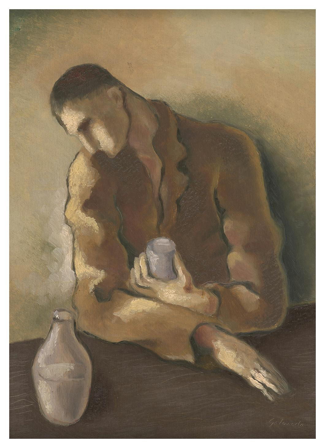 Prints - Mikuláš Galanda - Drunkard Print (70x100 cm) - Paintings