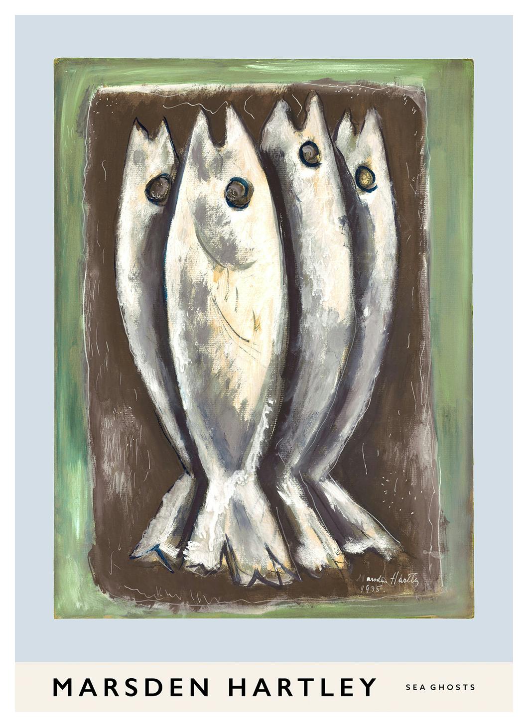 Marsden Hartley - Sea Ghosts Print (50x70 cm)
