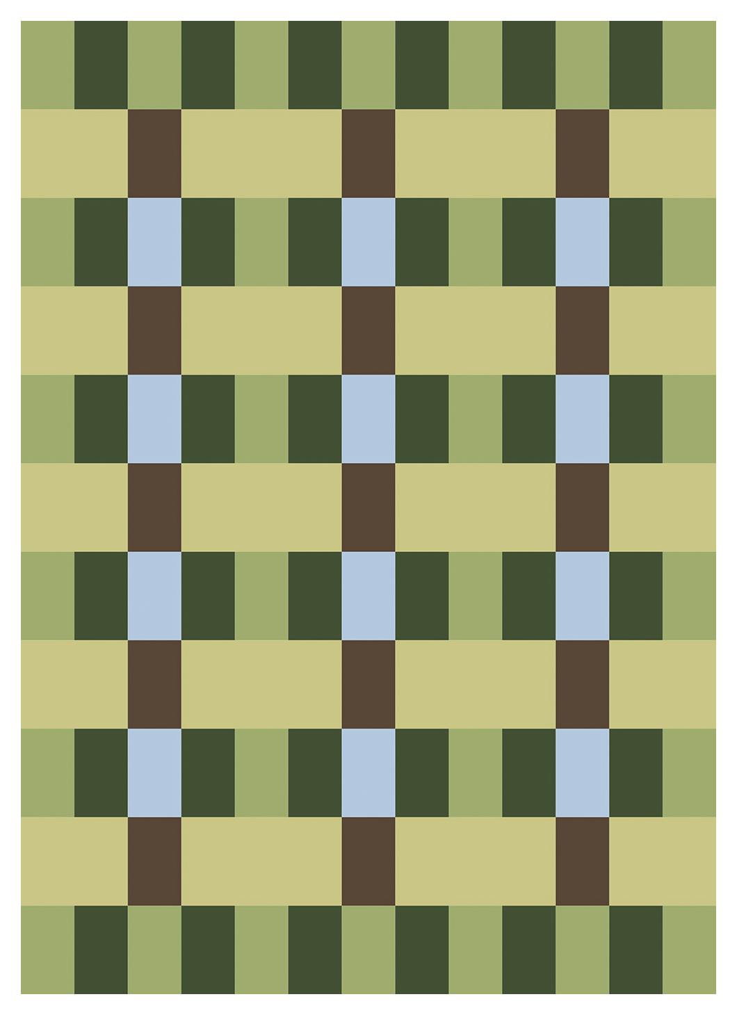 Green Pattern Print (100x150 cm)